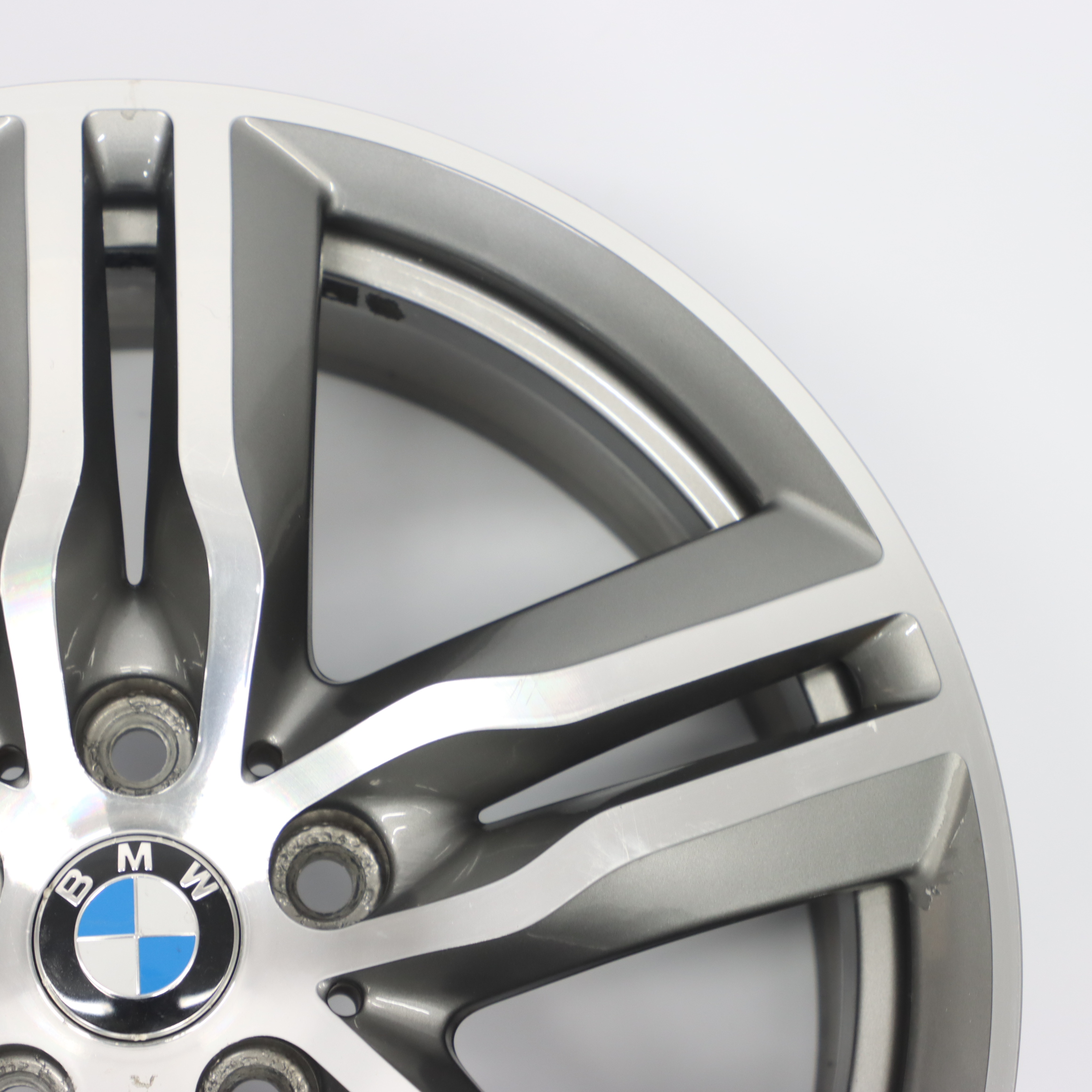 BMW X1 F48 Jante Alliage 18" M Double Spoke 570 ET:51 7,5J Ferricgrey 7850456