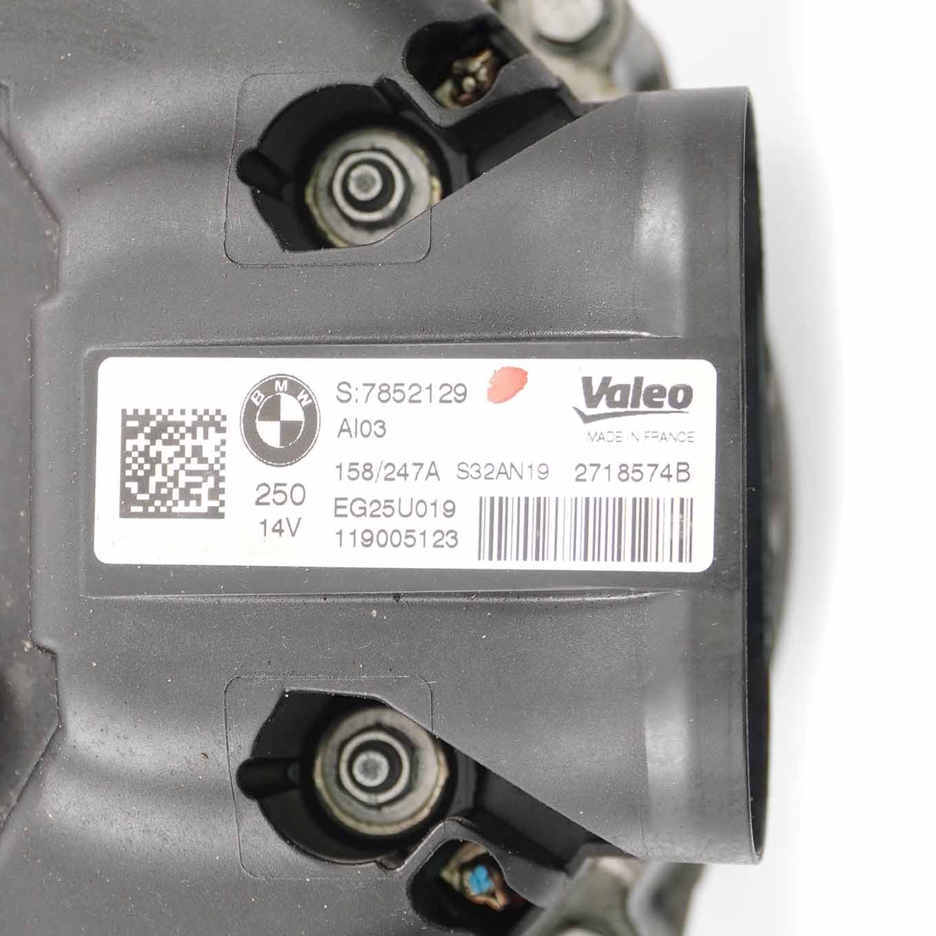 Lichtmaschine BMW F90 M5 F91 M8 S63M Benzinmotor 250A Valeo 7852129