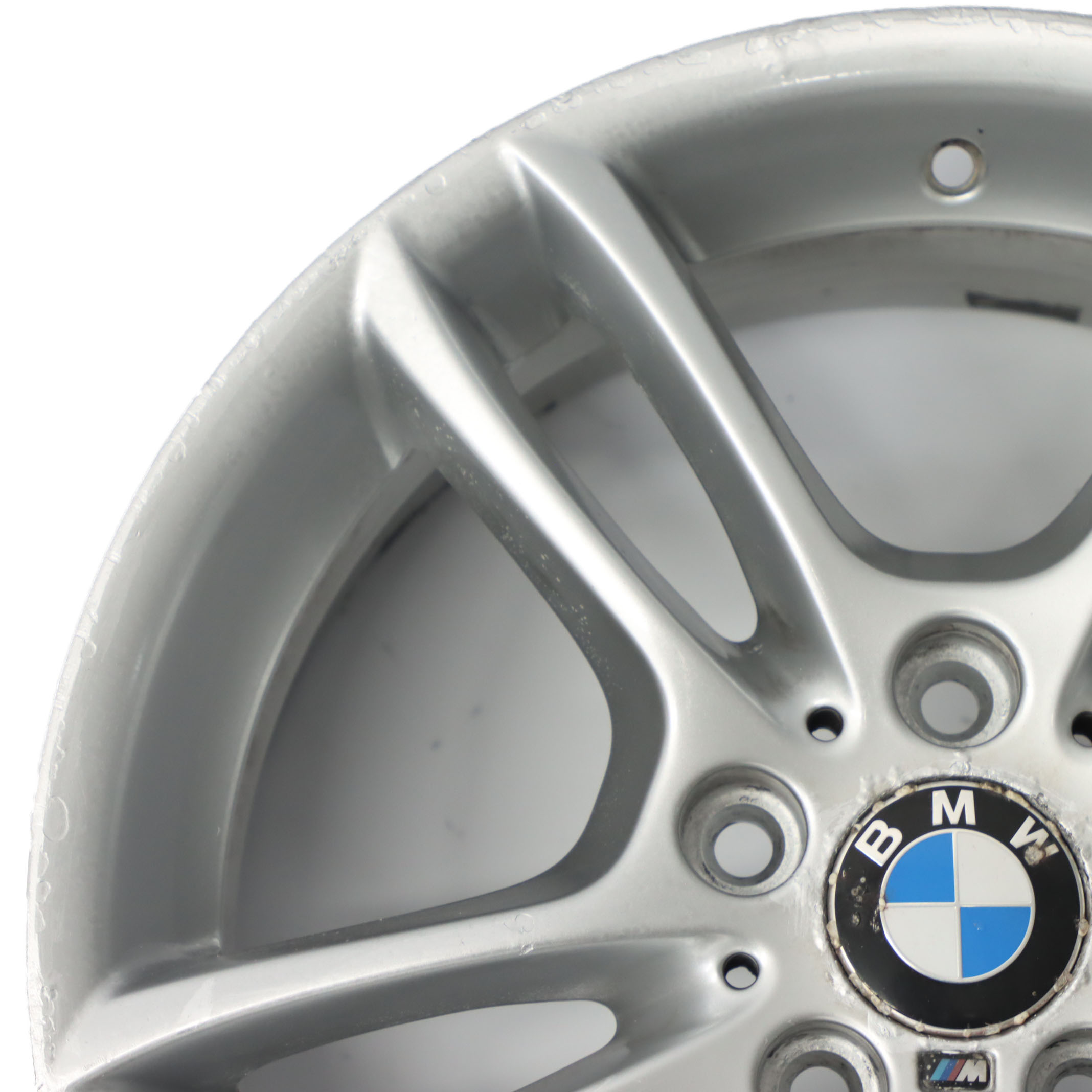 BMW E81 E87 Silber Vorne Felge Alufelge 18" 7,5J M Doppelspeiche 261 7891050