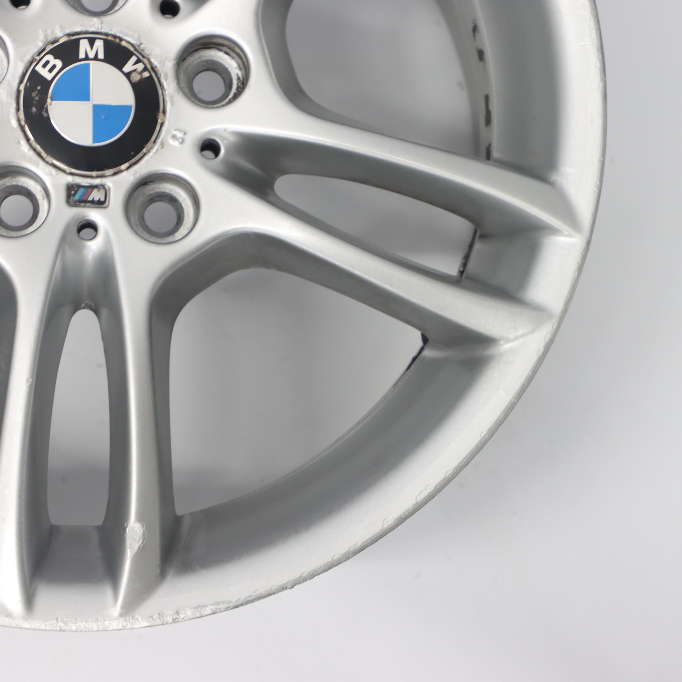 BMW E81 E87 Silber Vorne Felge Alufelge 18" 7,5J M Doppelspeiche 261 7891050