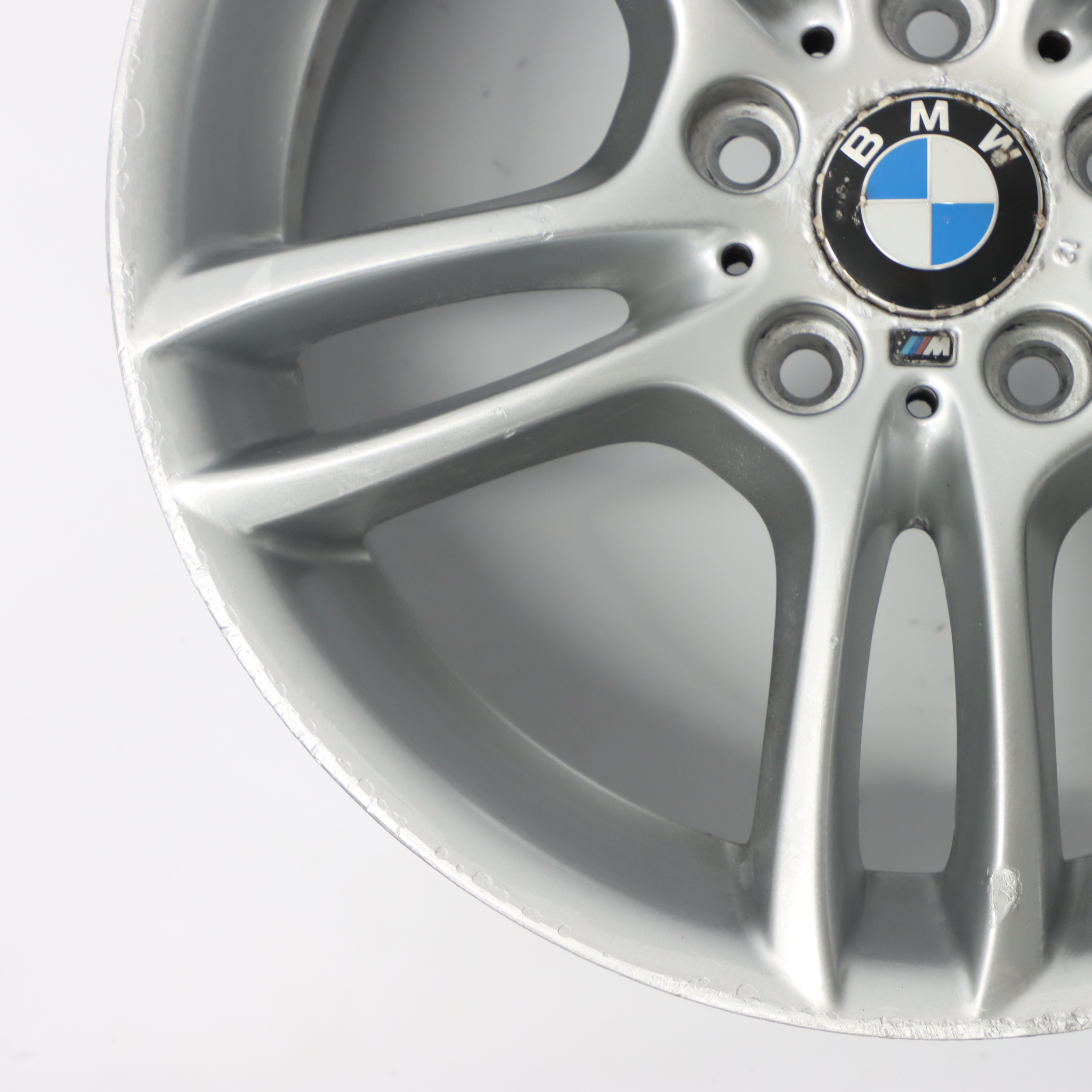 BMW E81 E87 Silber Vorne Felge Alufelge 18" 7,5J M Doppelspeiche 261 7891050