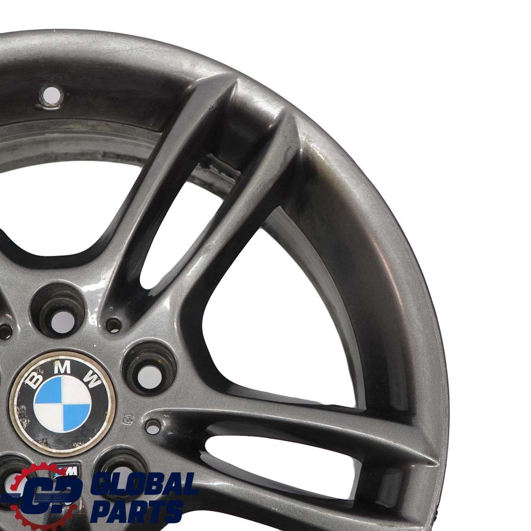 BMW E81 E87 Grey Rear Alloy Wheel Rim 18" M Double Spoke 261 8,5J ET:52 7891051