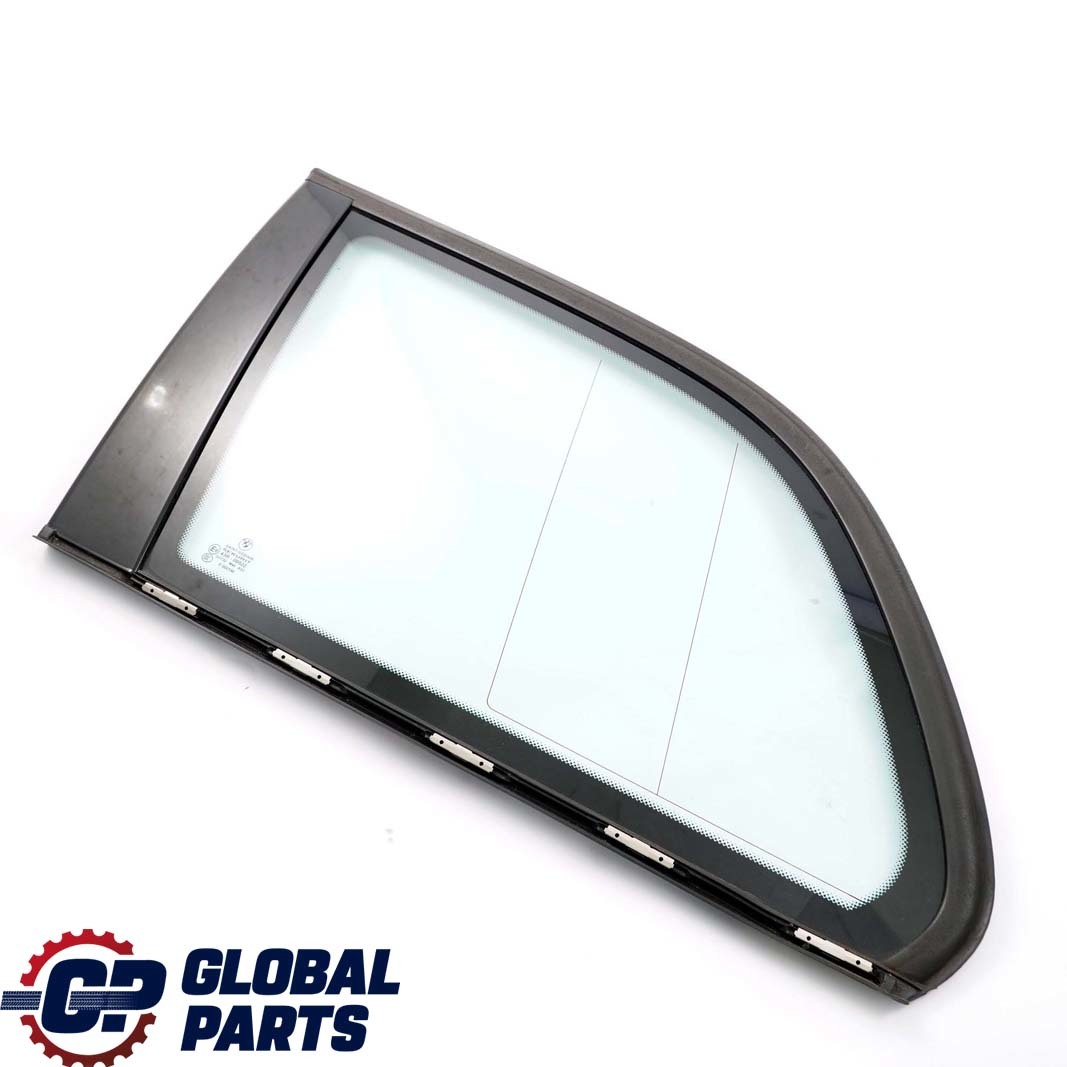 BMW 3 E46 Touring Rear Left N/S Side Window Glass Green AS2 High Gloss Strip