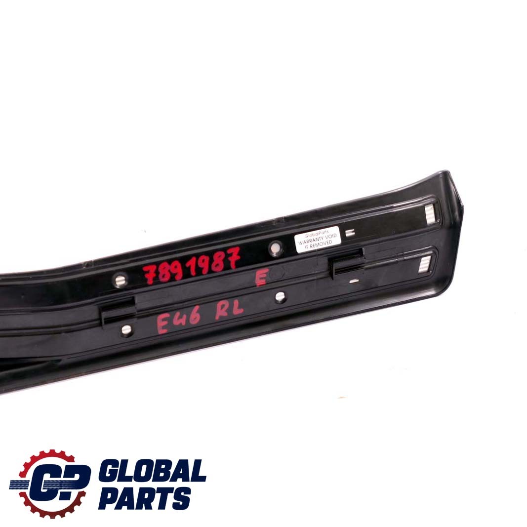 BMW E46 M Sport Rear Left Entrance Door Sill Cover Trim Strip N/S 8219187