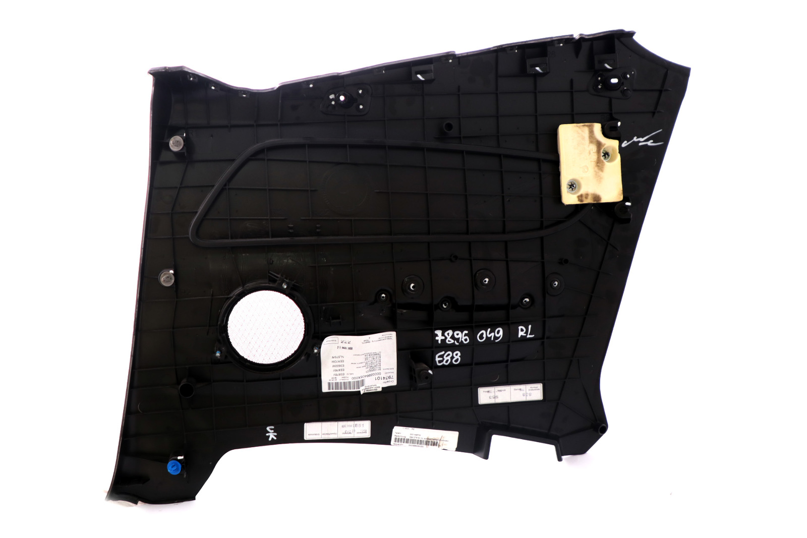 BMW 1 Series E88 Rear Left N/S Trim Panel Door Card Fabric Sensatec Flashpoint