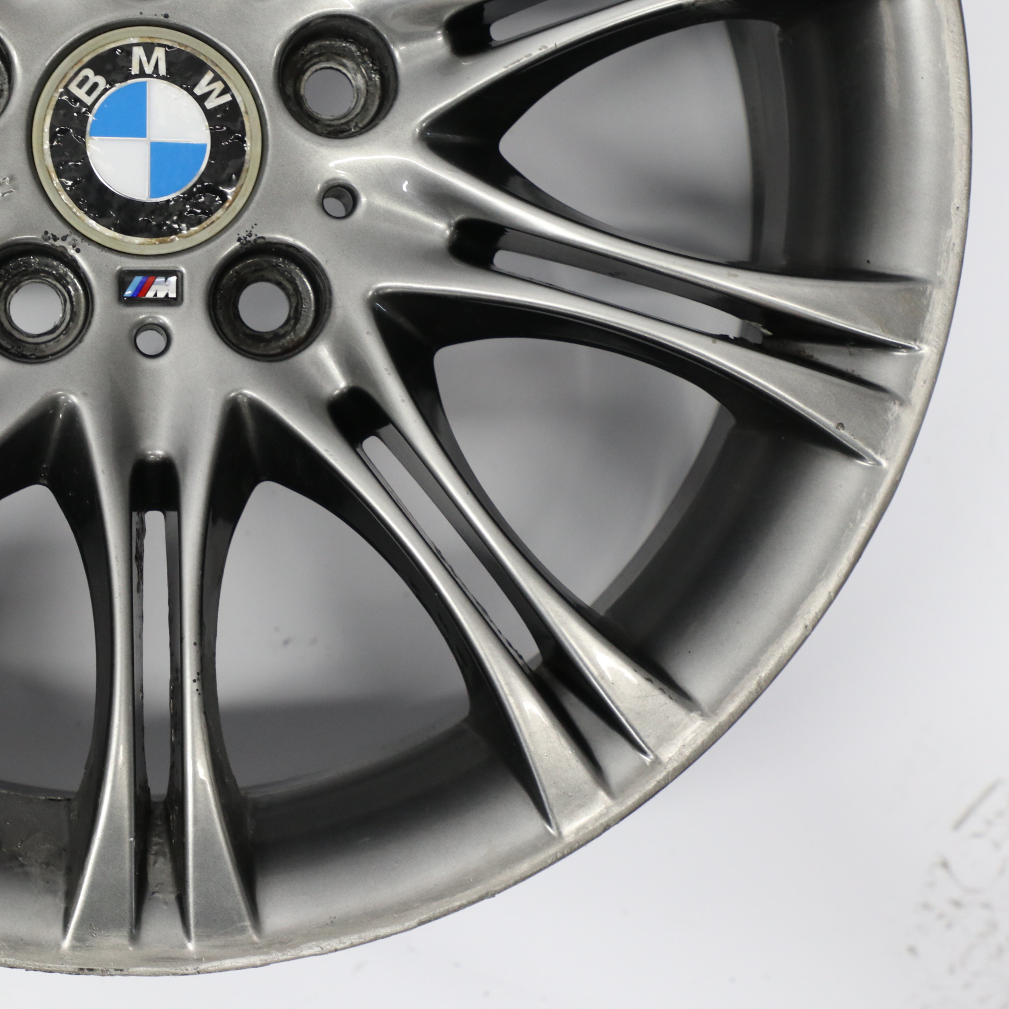 Wheel Rim BMW E46 E85 Grey Front Alloy 18" ET:47 8J M Double Spoke 135 7896470