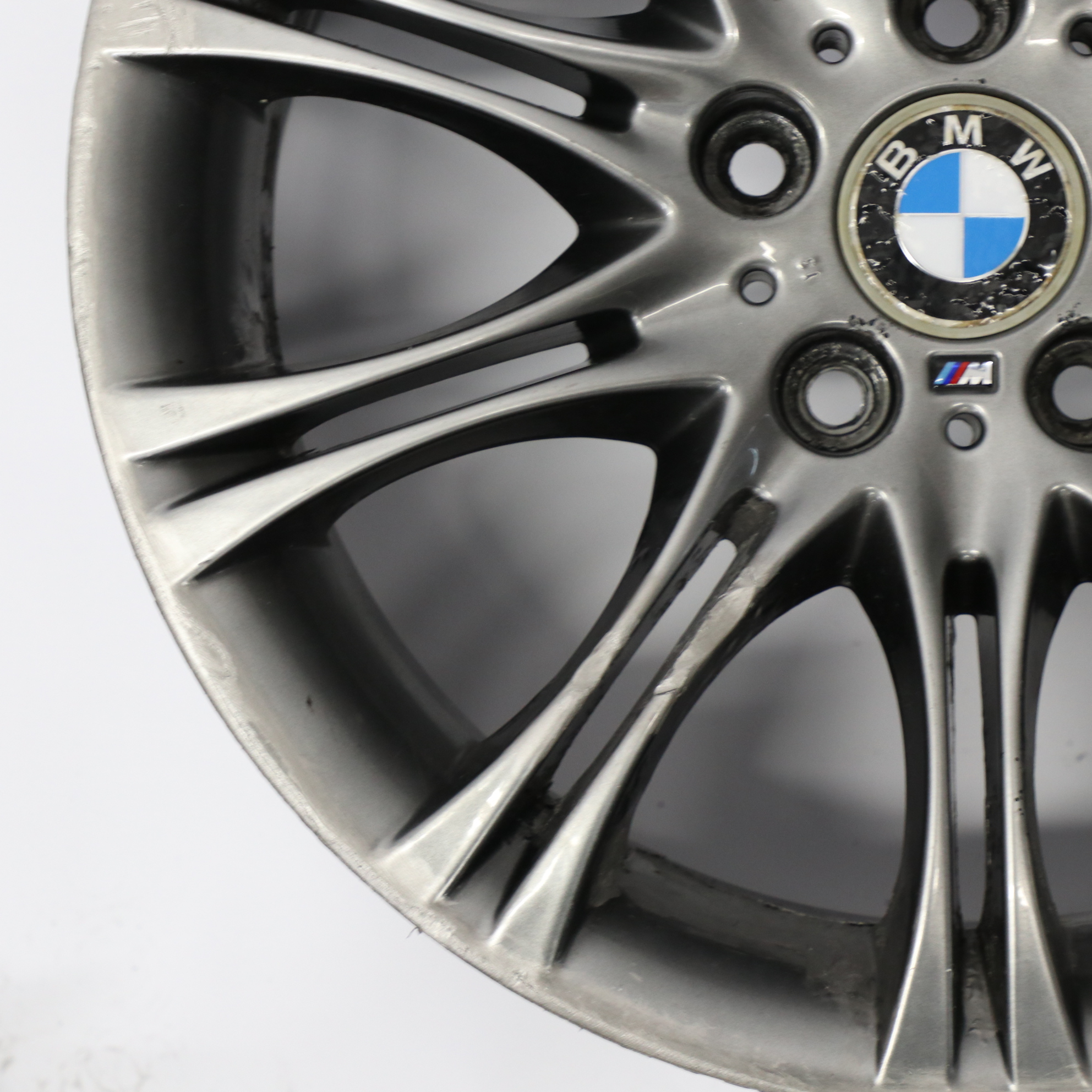 Wheel Rim BMW E46 E85 Grey Front Alloy 18" ET:47 8J M Double Spoke 135 7896470