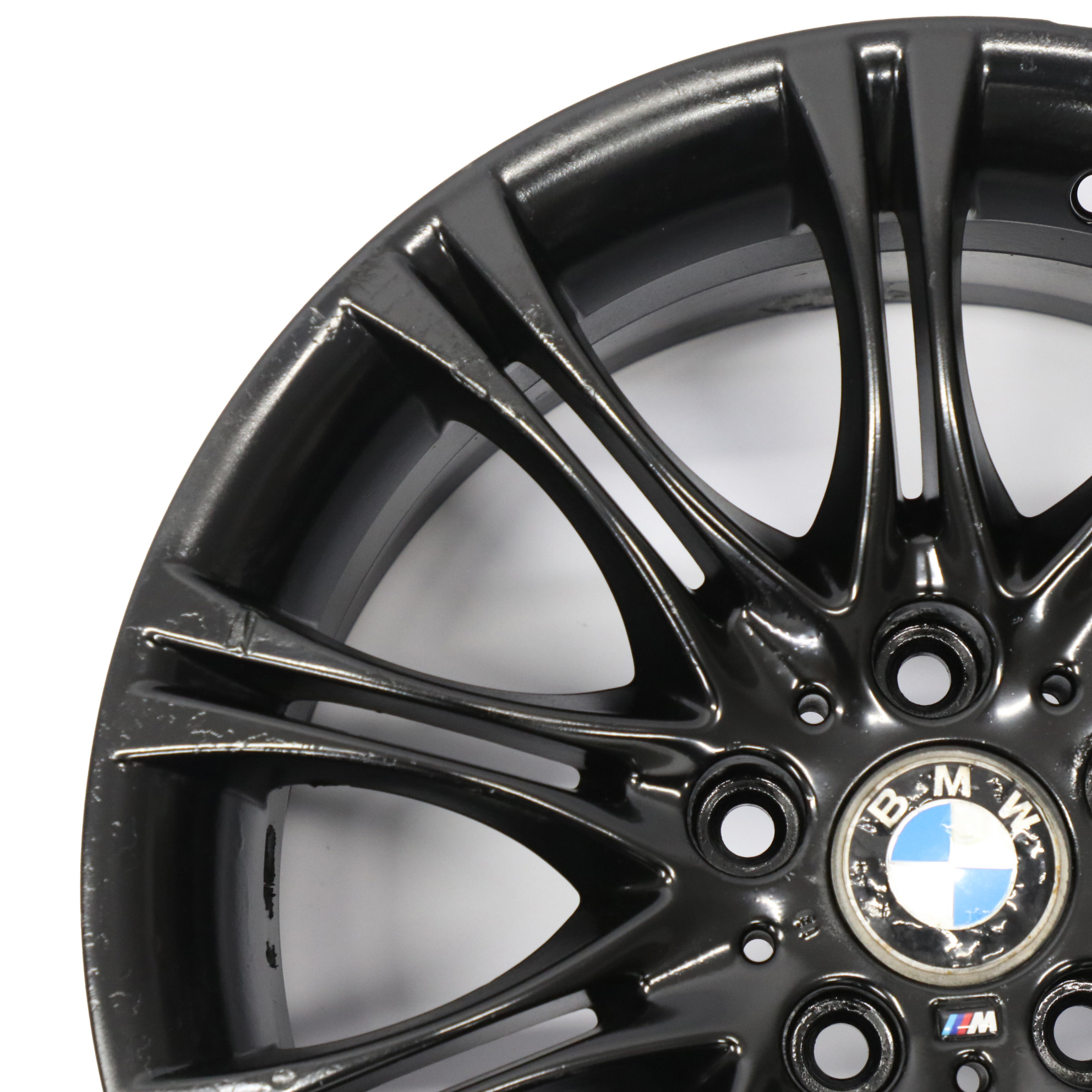 BMW E46 Z4 E85 Schwarz Hinterrad felge 18" 8,5J M Doppelspeiche 135