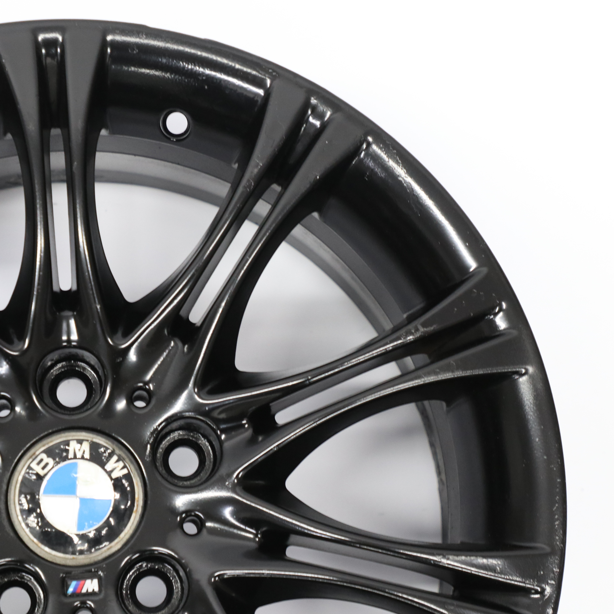 BMW E46 Z4 E85 Schwarz Hinterrad felge 18" 8,5J M Doppelspeiche 135