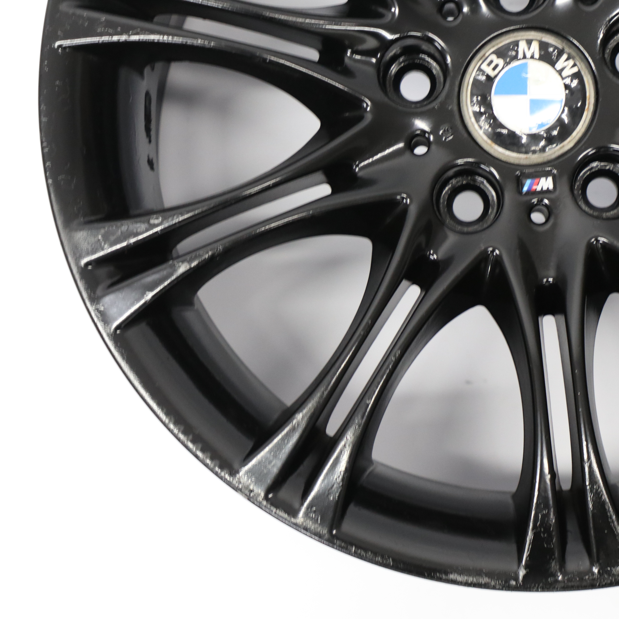 BMW E46 Z4 E85 Schwarz Hinterrad felge 18" 8,5J M Doppelspeiche 135