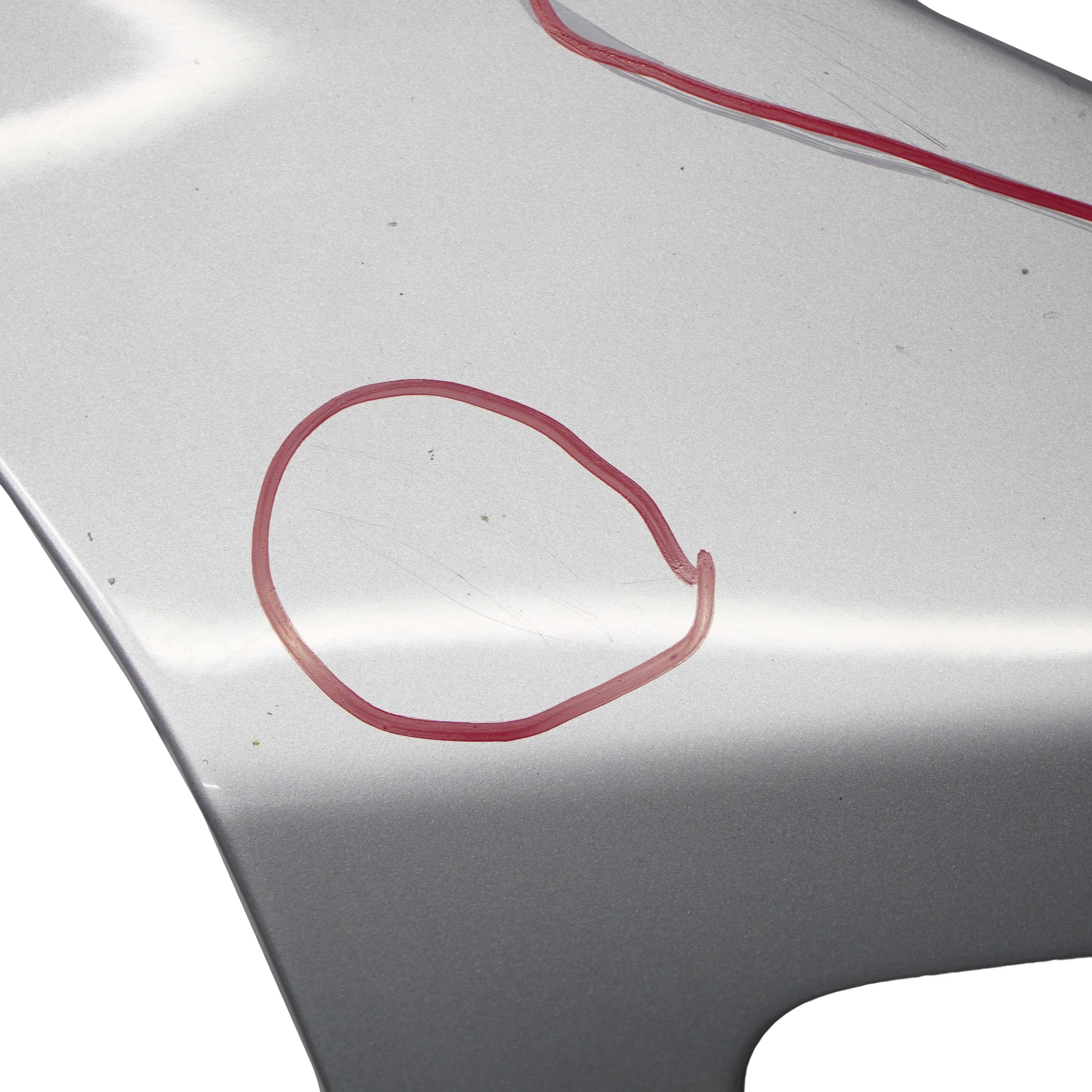 BMW 5 E60 M5 Front Right O/S Side Panel Fender Wing Silverstone II Metallic A29