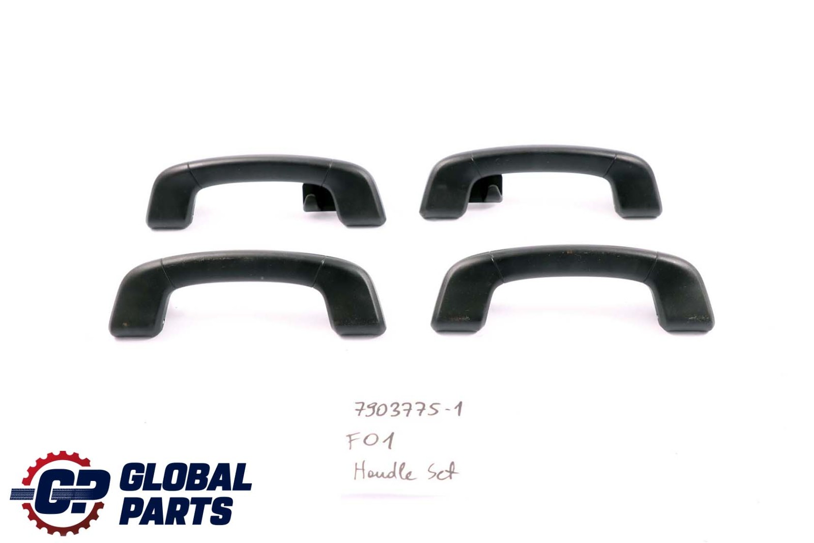 BMW F01 F02 LCI Grab Handle Front Rear Left Right N/O/S Set Black