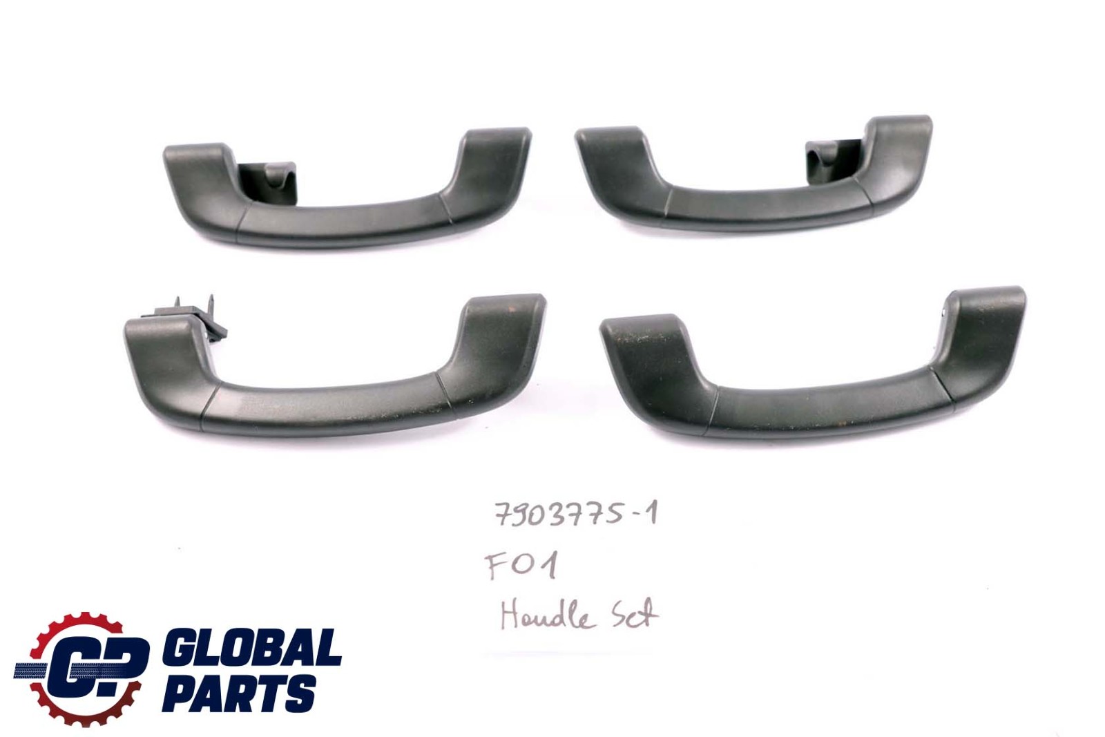 BMW F01 F02 LCI Grab Handle Front Rear Left Right N/O/S Set Black