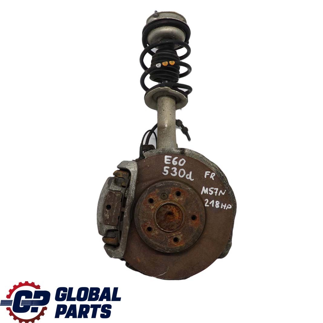 BMW 5 E60 530d M57N Front Right O/S M Sport Spring Strut Hub Leg Brake Caliper