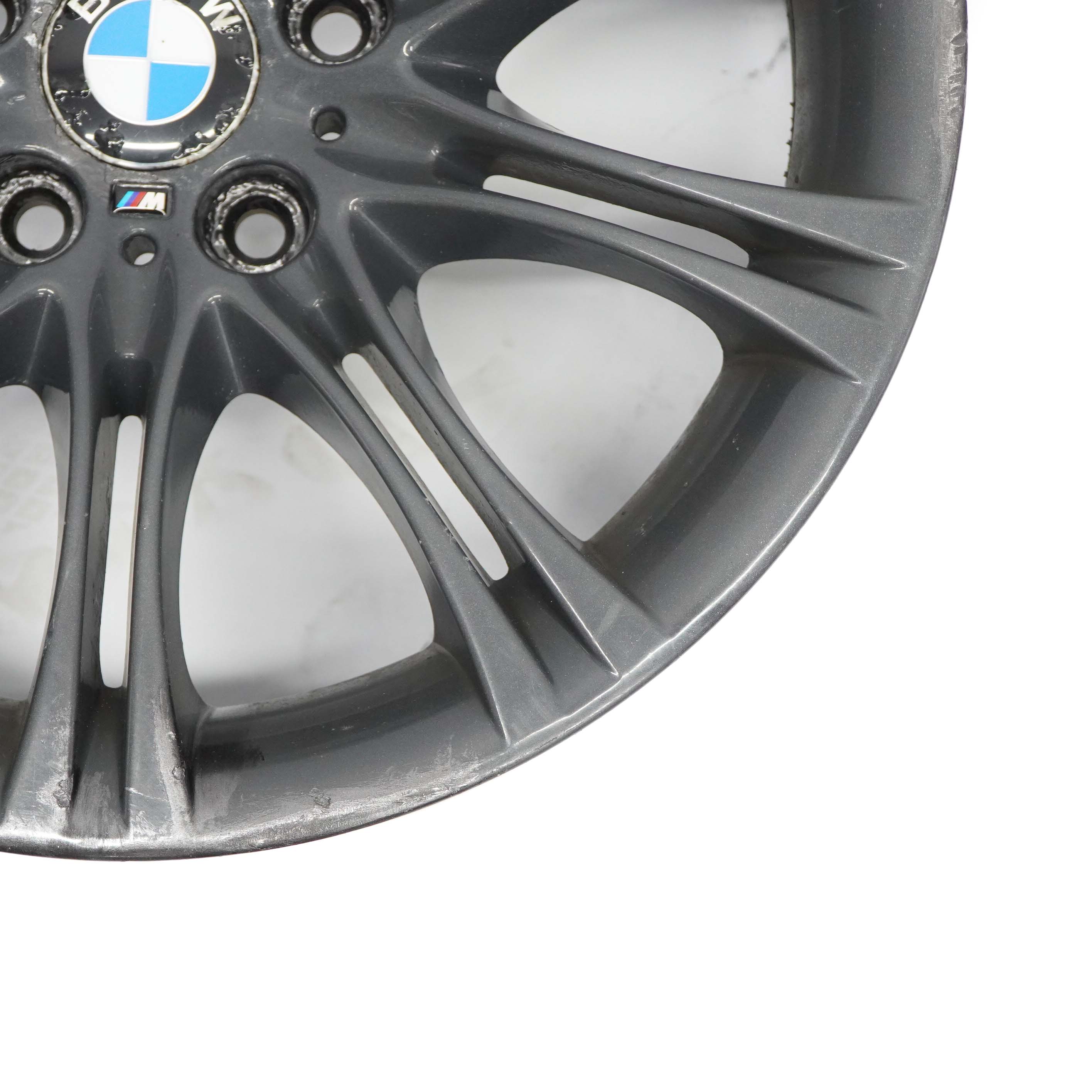 BMW 5 6 E60 E61 Gris Alliage Aluminium Jante 18" 8J ET:20 M Rayons Doubles