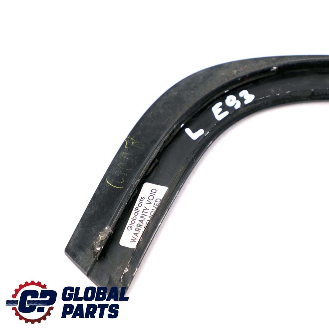 BMW 3 Series 2 E93 Seal Roof Shell Rear Hardtop Strip Left N/S Glanzschwarz