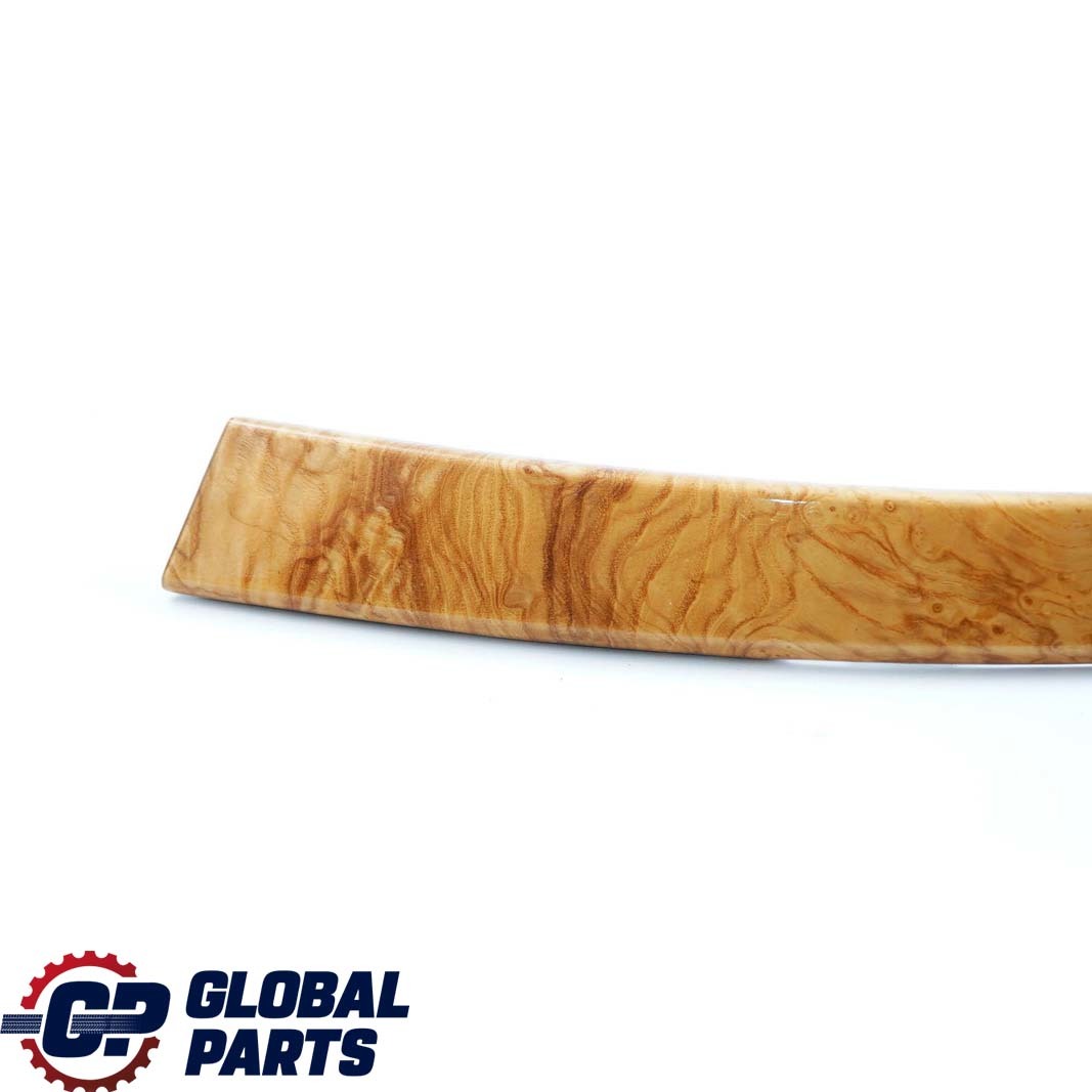 BMW 5 Series E60 M5 Handle Trim Strip Front Right O/S Wood Carrara 7906358