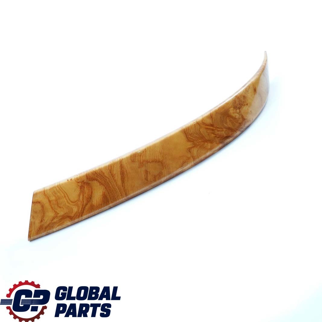 BMW E60 M5 Handle Trim Strip Rear Right O/S Wood Carrara 7906360