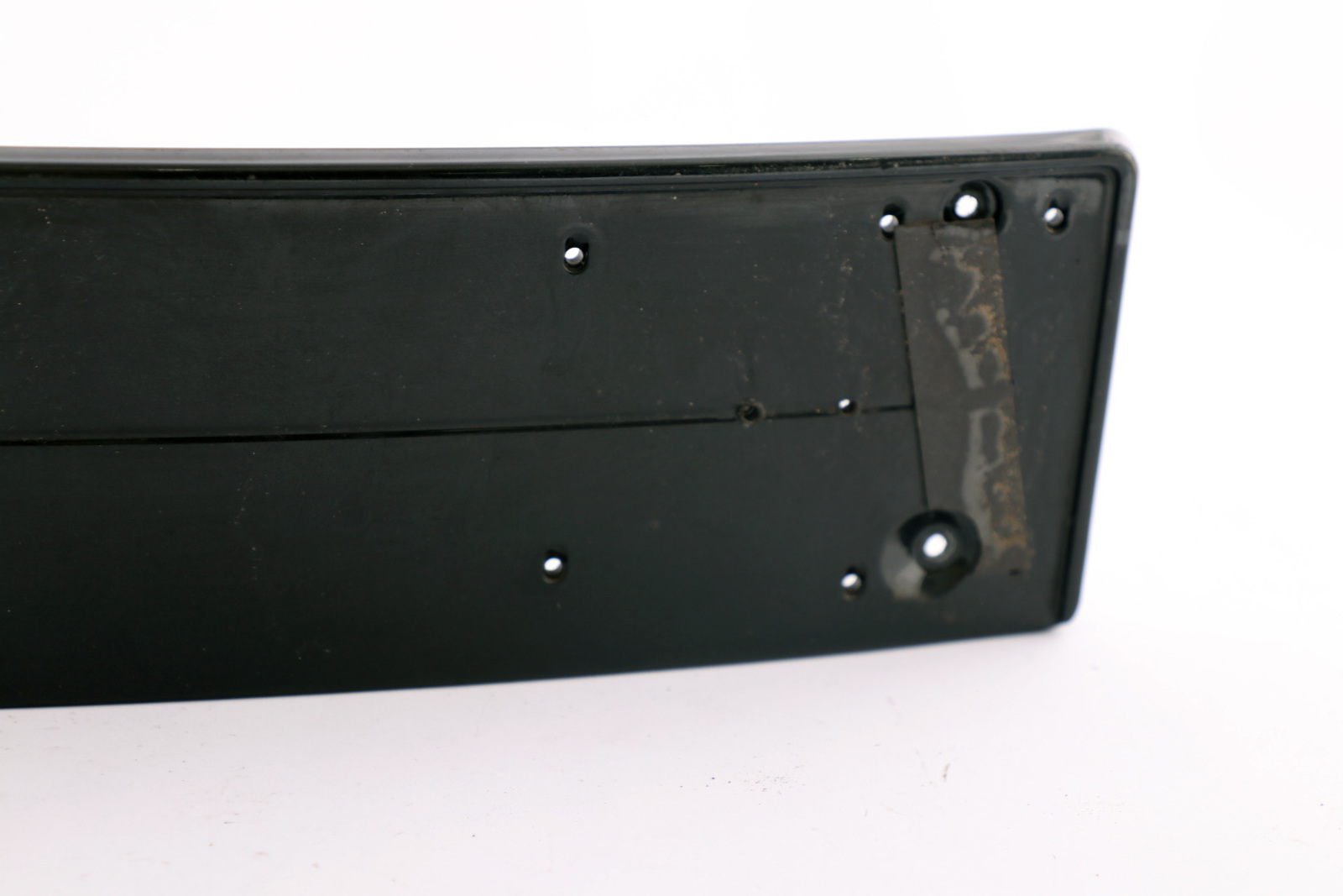 BMW 3 Series E90 E91 M Sport Front Bumper Licence Plate Holder Black Sapphire