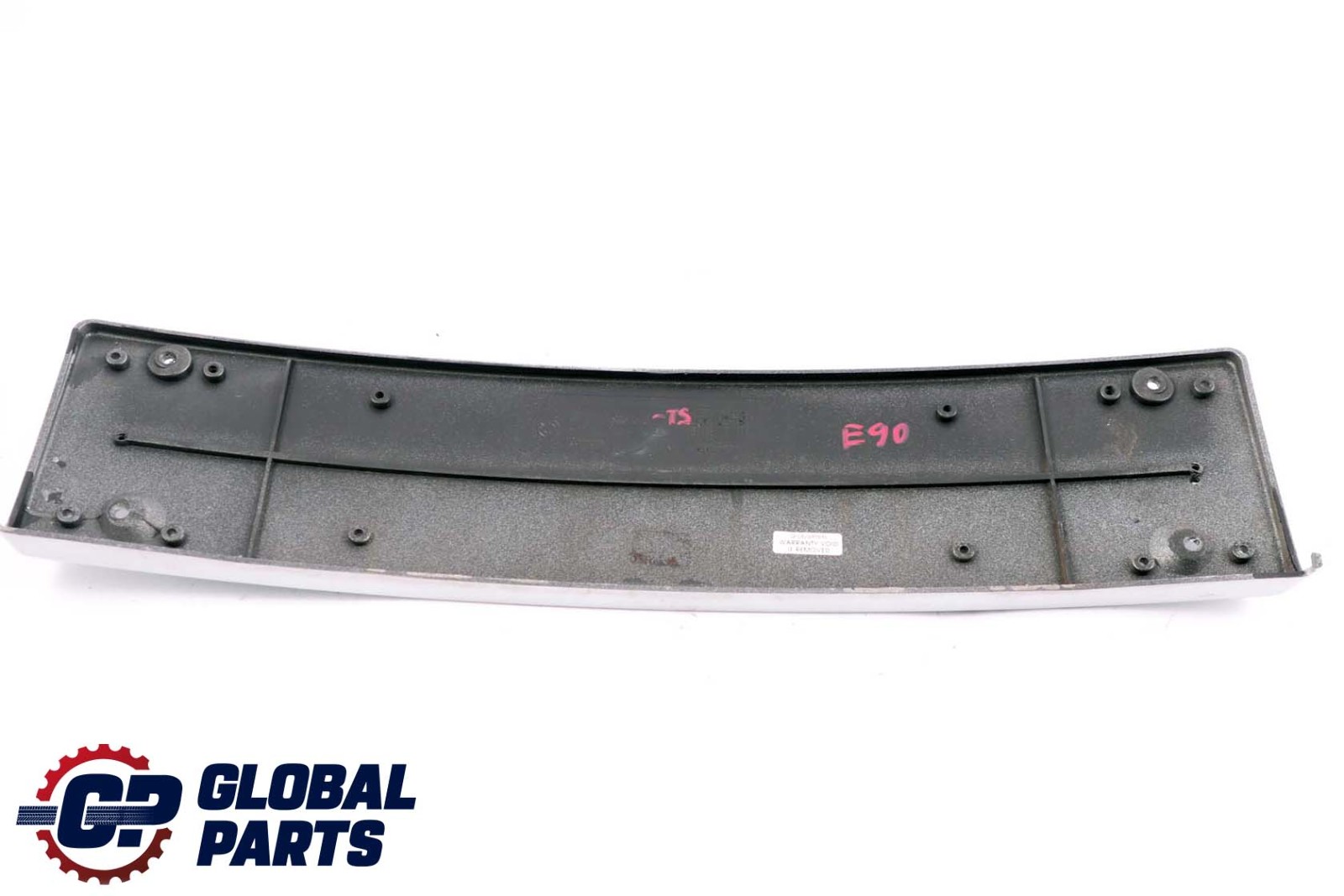 BMW 3 Series E90 E91 M Sport Front Bumper Licence Plate Holder Titan Silver