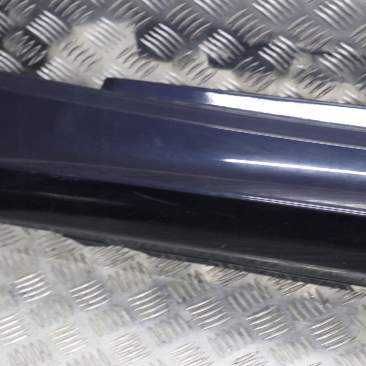 BMW 1 SERIES E81 E82 E88 Sill strip side skirt left N/S Monacoblau Blue A35