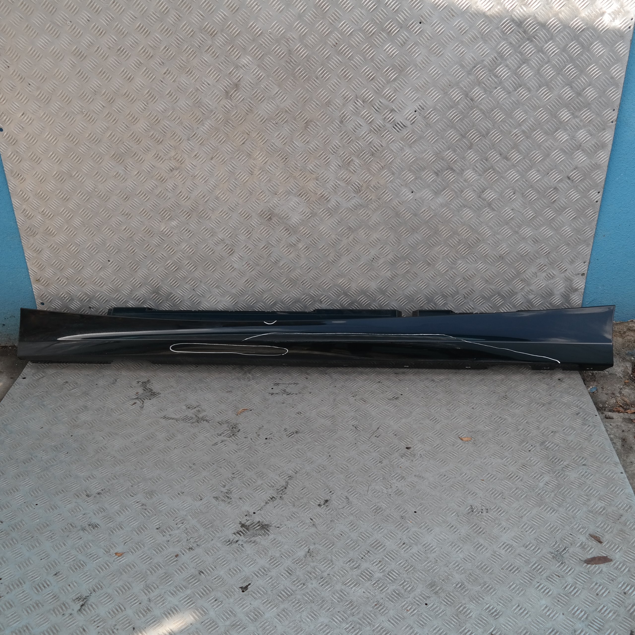 BMW 1 SERIES E87 LCI E87N Sill Strip Side Skirt Left N/S Black Sapphire Metallic