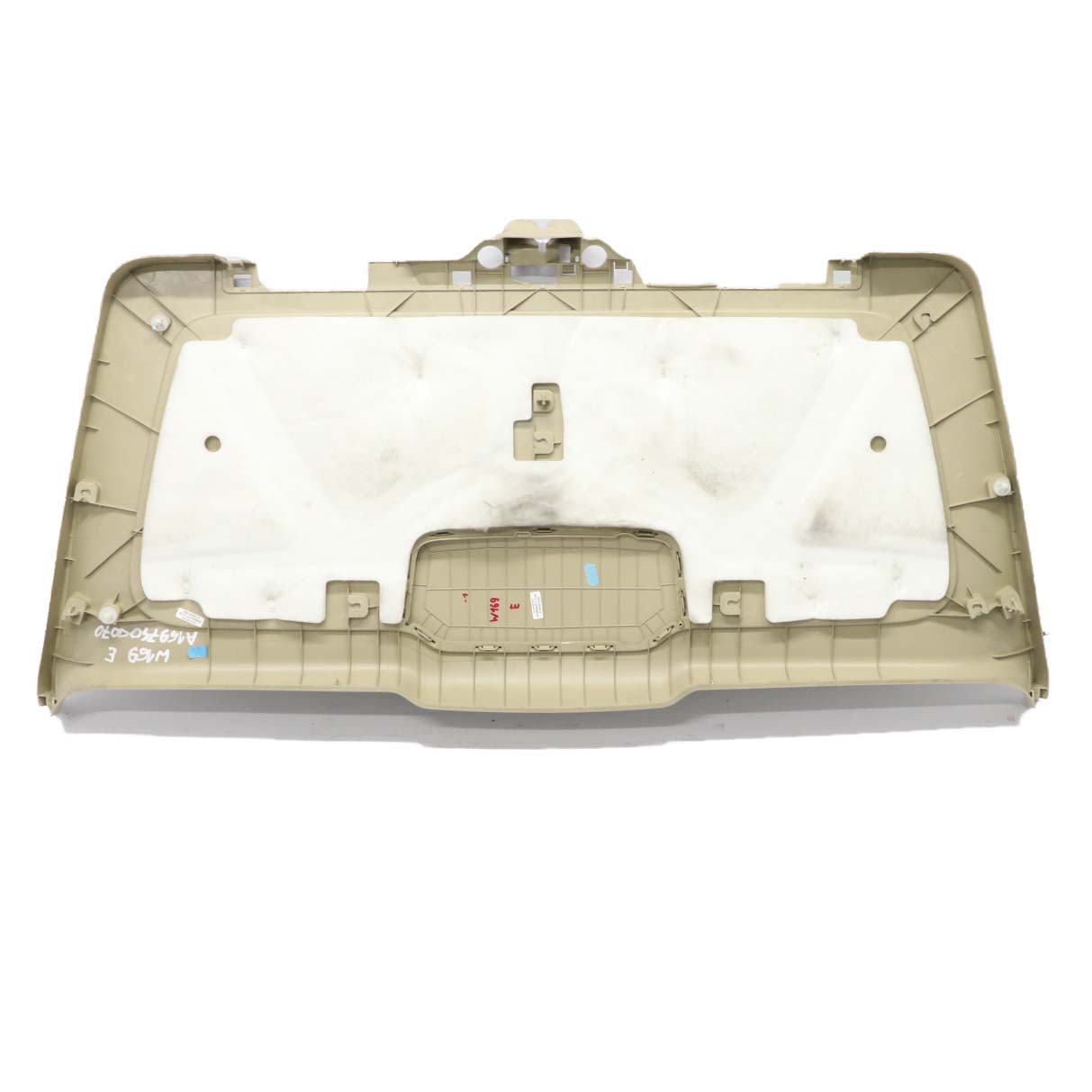 Mercedes-Benz A-Class W169 Rear Trunk Tailgate Interior Wiper Cover Panel Beige