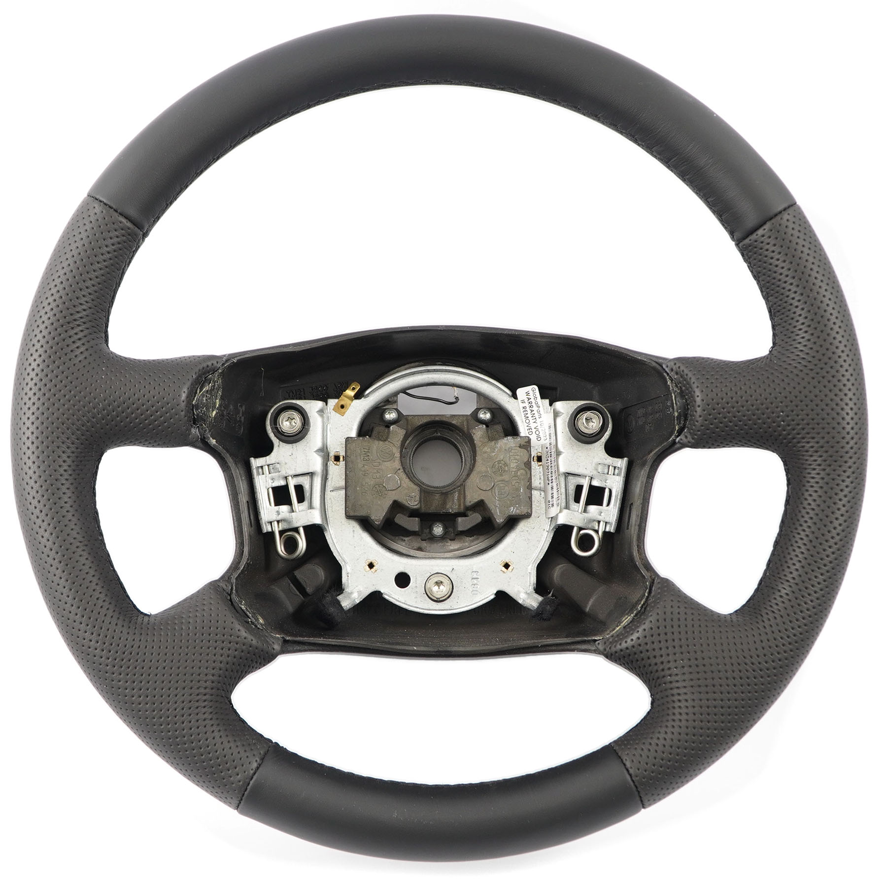 VW Volkswagen Sharan Seat Alhambra NEW Black Leather Steering Wheel 7M3419091