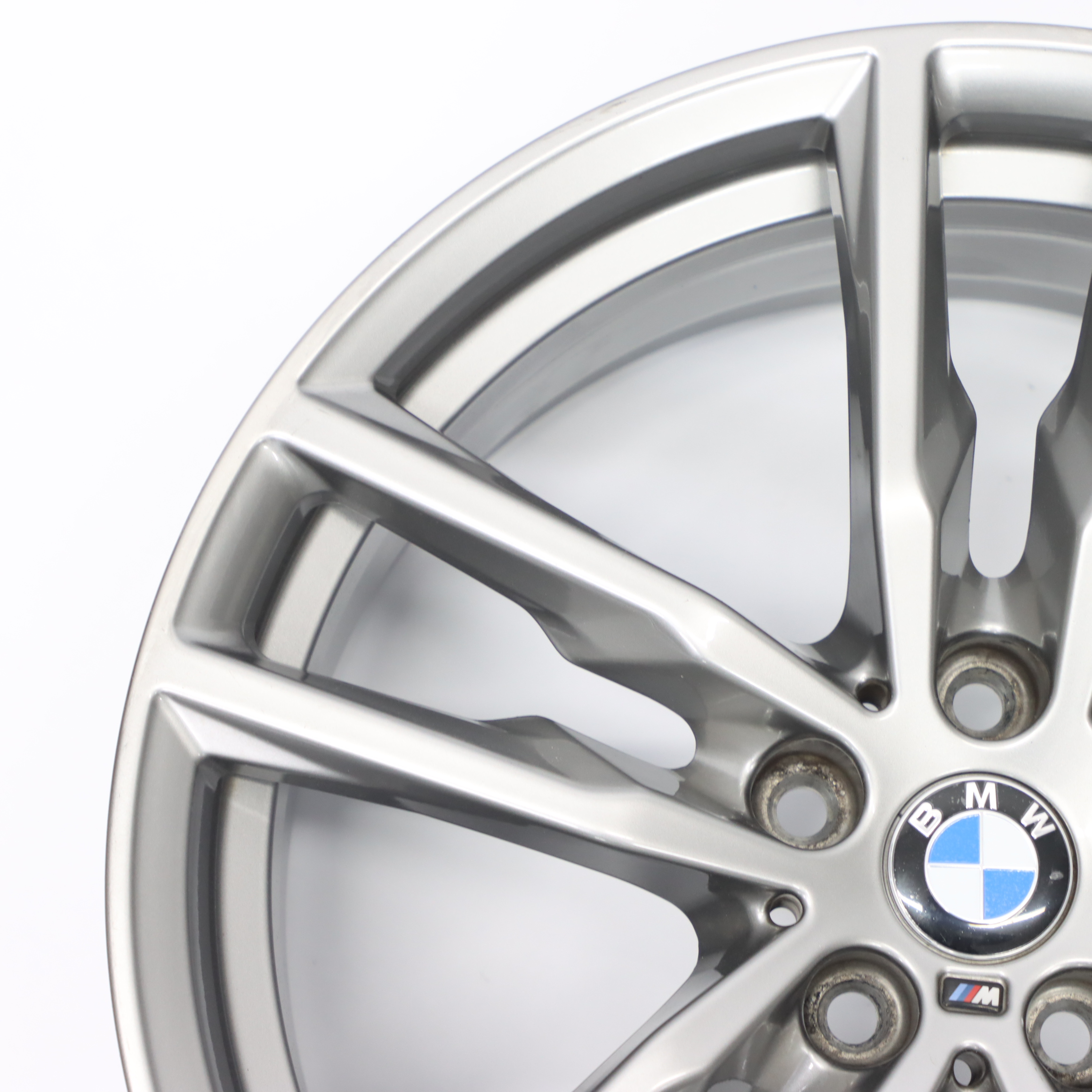 BMW X3 G01 Silberne Leicht metall felge M Doppelspeiche 19" 7,5J ET:32 8010267