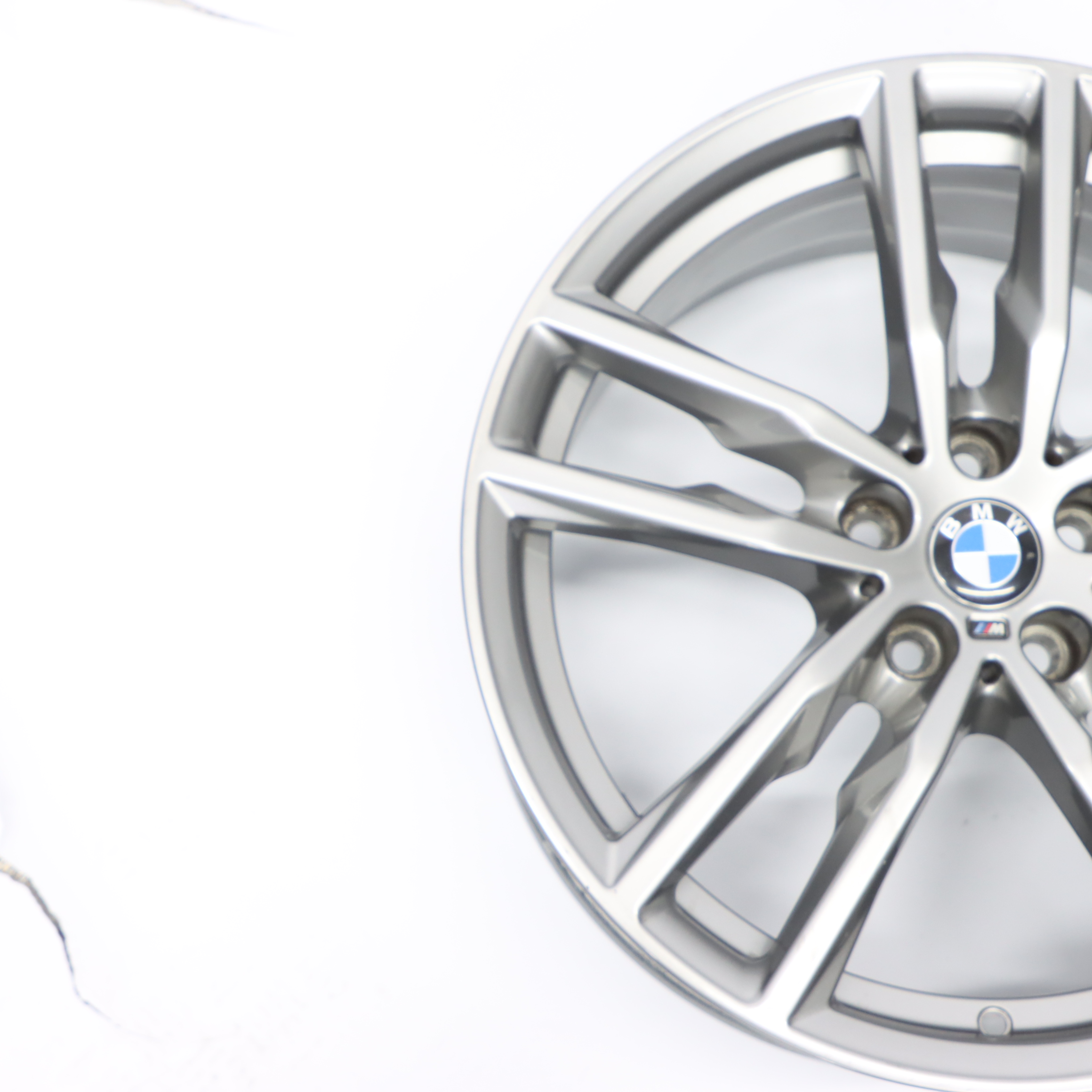 BMW X3 G01 Silberne Leicht metall felge M Doppelspeiche 19" 7,5J ET:32 8010267