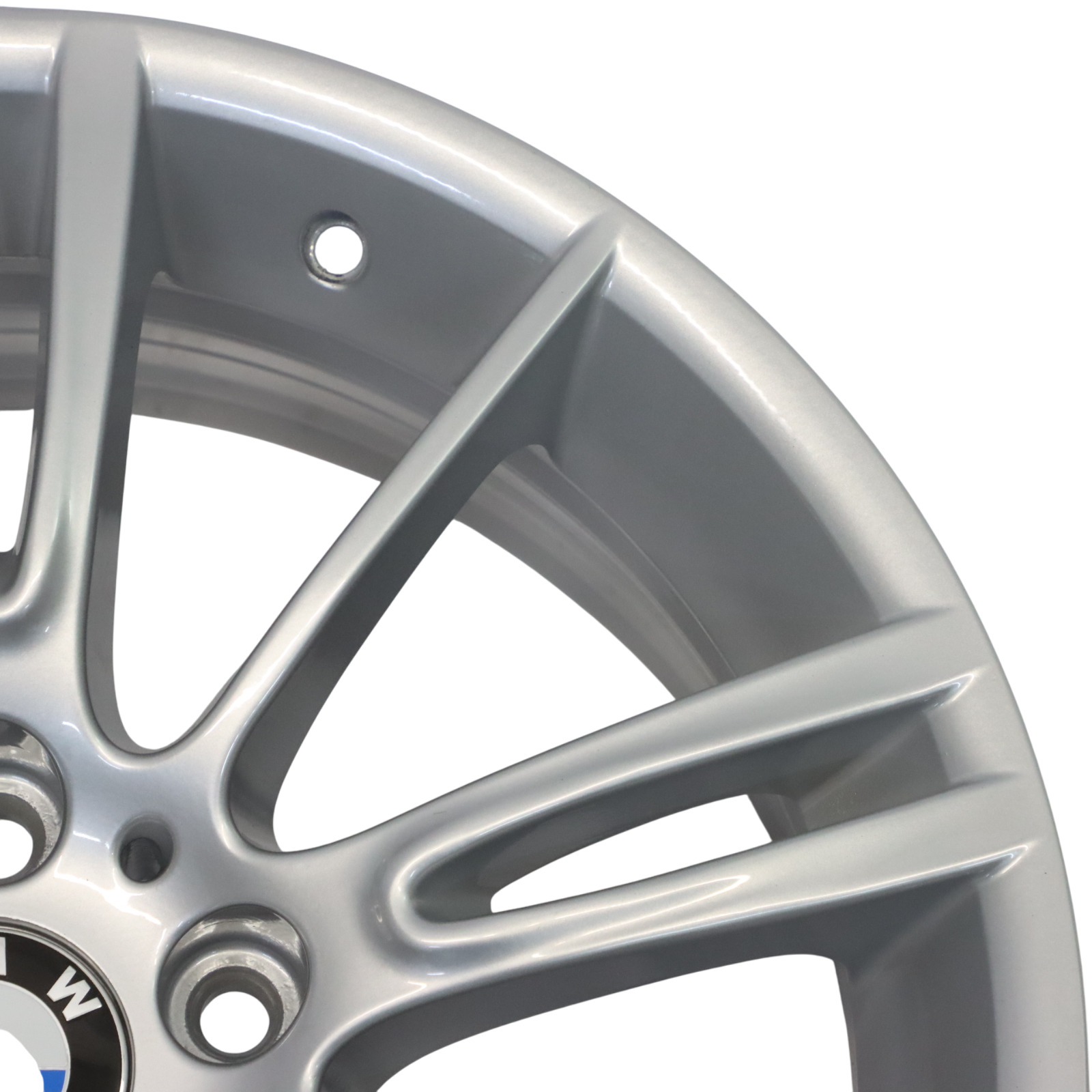 BMW E90 E91 E92 E93 Silver Front Alloy Wheel Rim 18" ET:34 8J M Spider Spoke 193