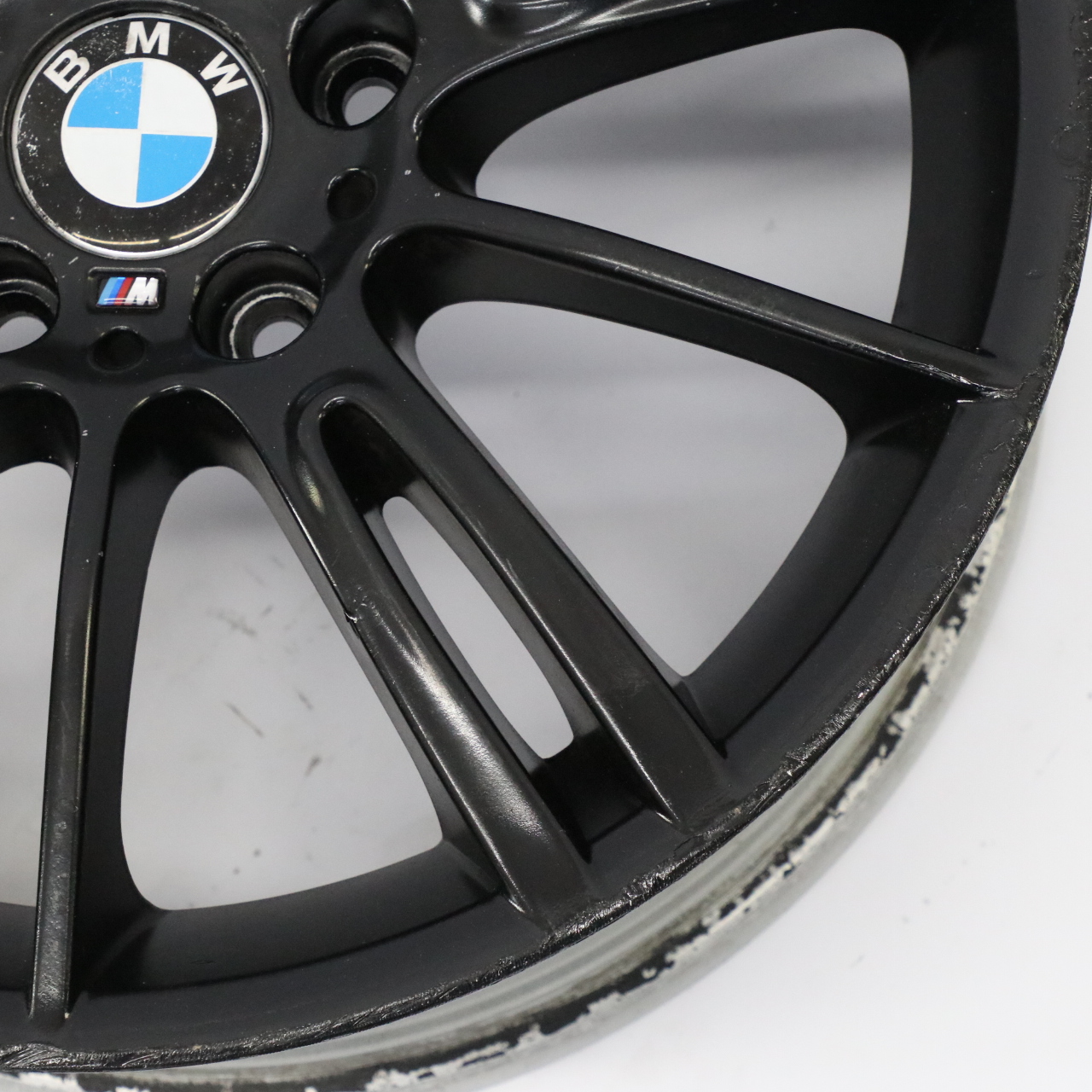 BMW E90 E91 E92 E93 Schwarz Vorder rad felge 18" 8J ET:34 M Spider Speiche 193