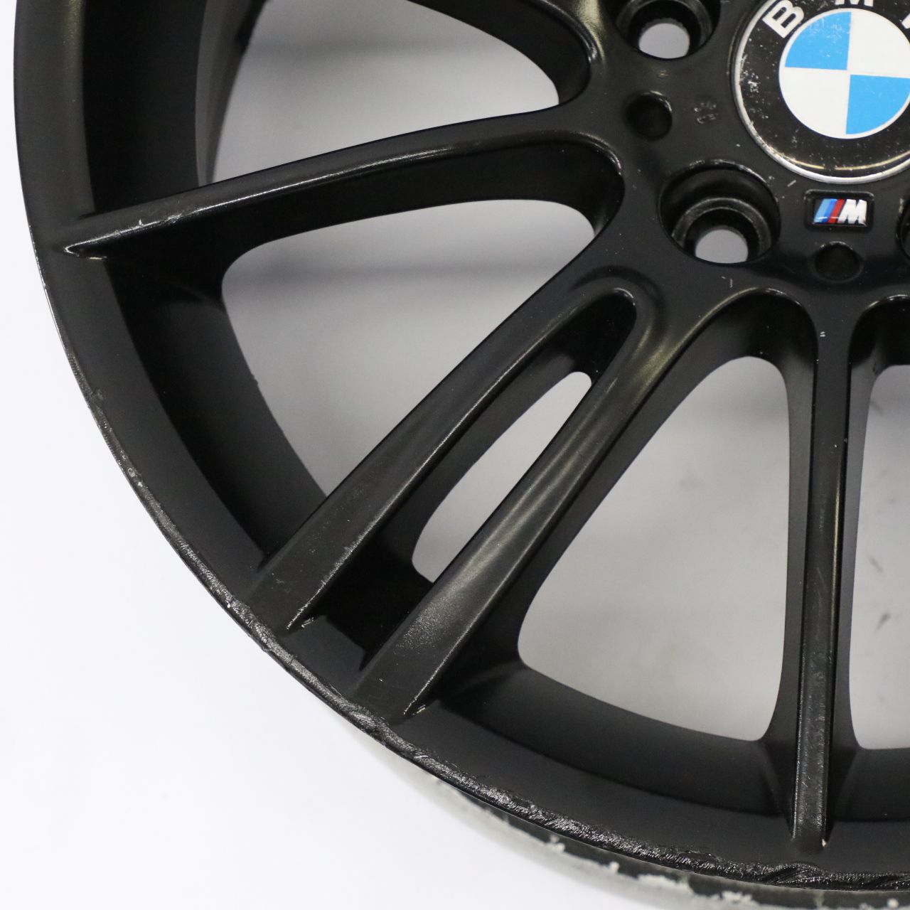 BMW E90 E91 E92 E93 Schwarz Vorder rad felge 18" 8J ET:34 M Spider Speiche 193