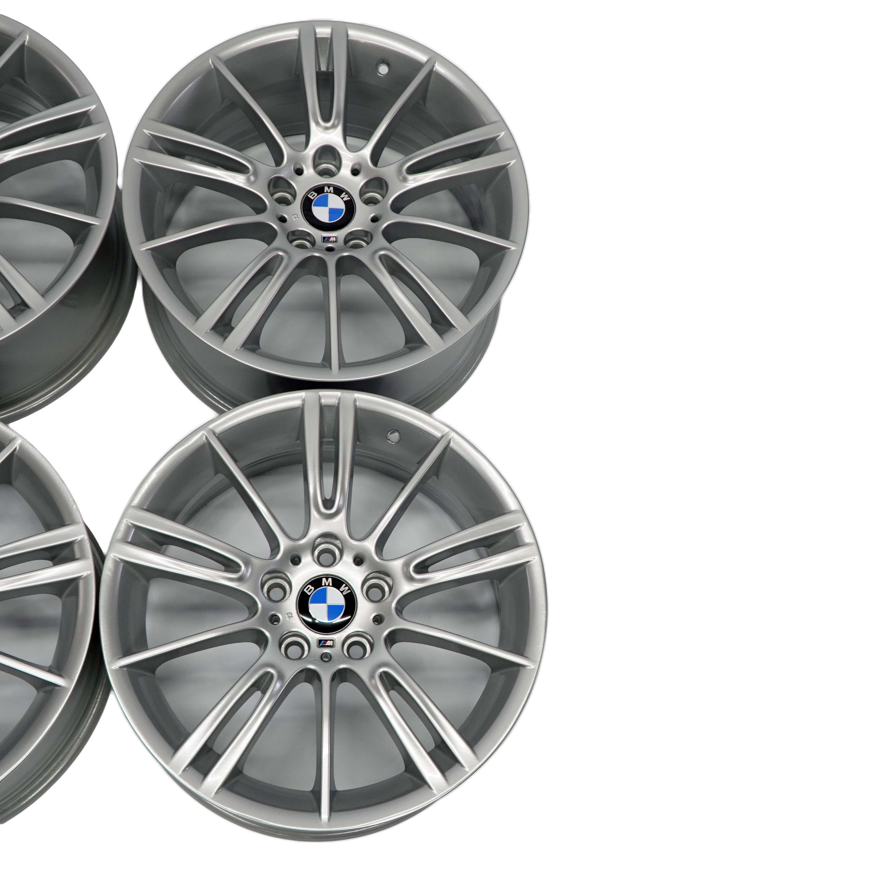 BMW E90 E91 E92 Alu Felgen Alufelge Komplettes 4x Rad 18" M Sternspeiche 193