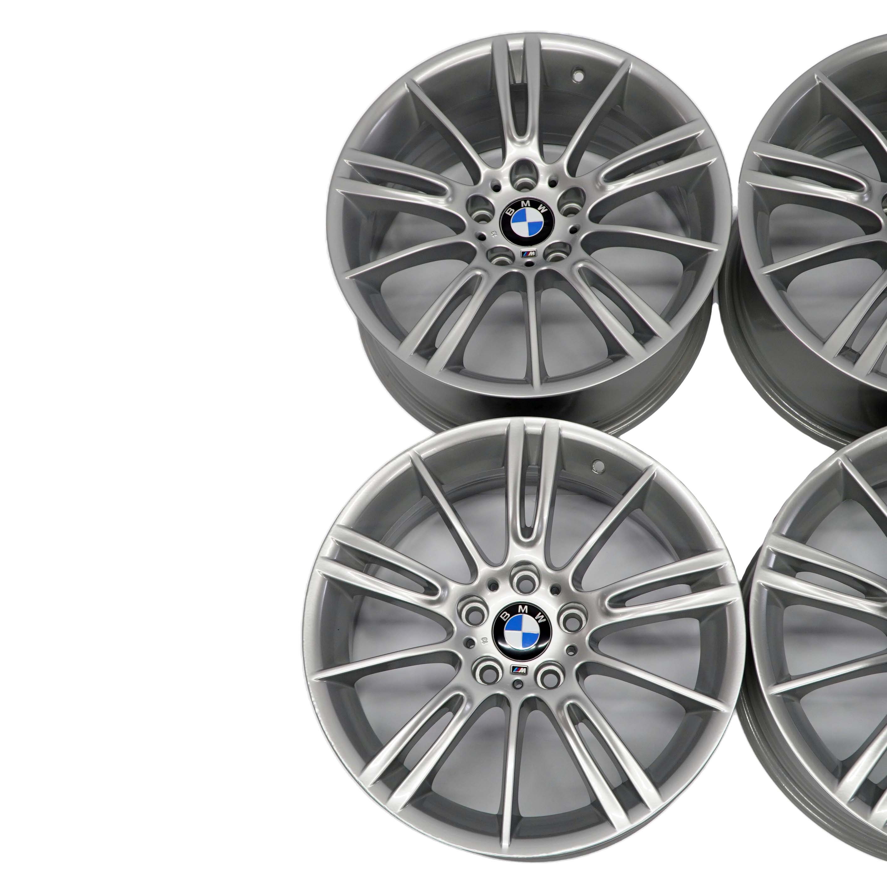 BMW E90 E91 E92 Alu Felgen Alufelge Komplettes 4x Rad 18" M Sternspeiche 193