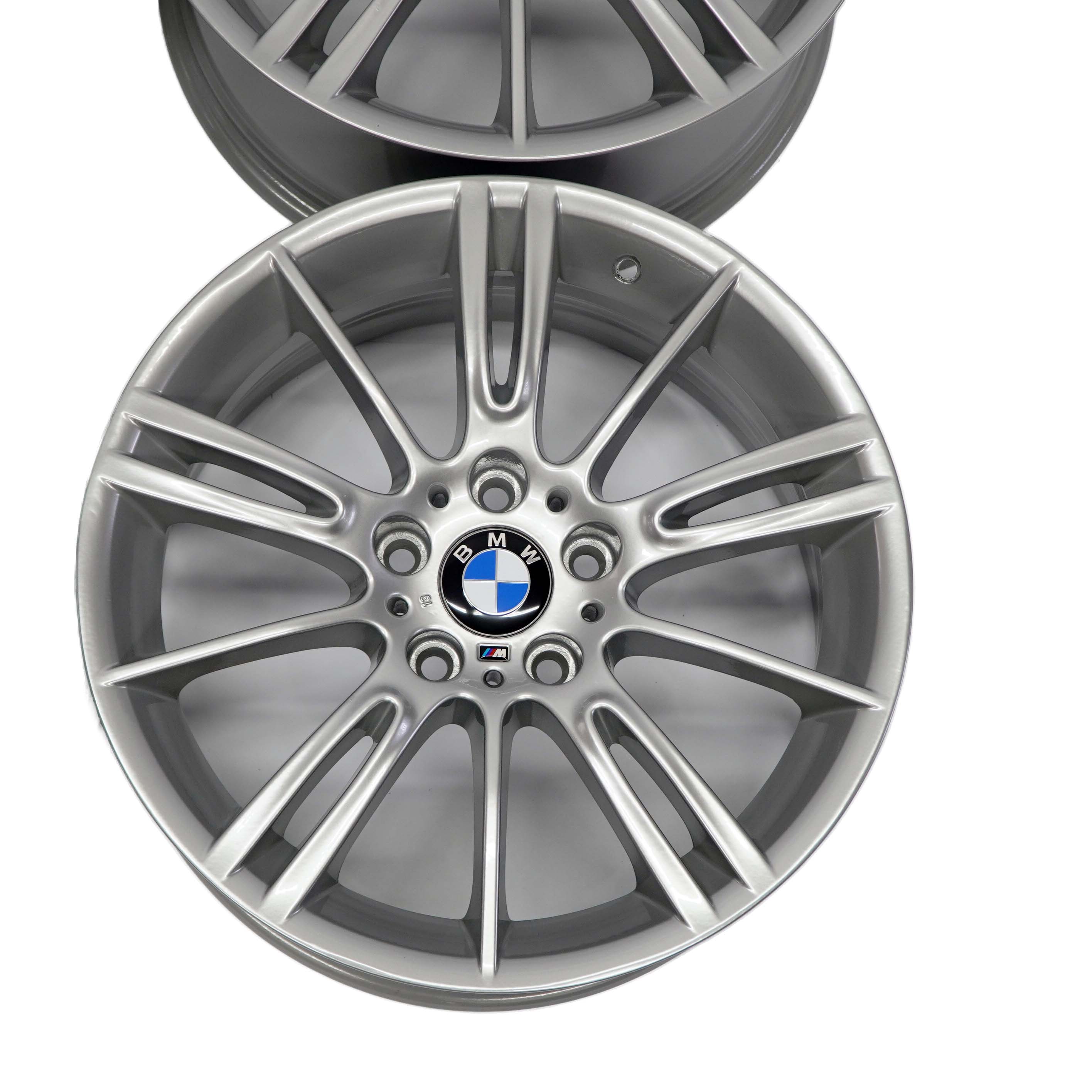 BMW E90 E91 E92 Alu Felgen Alufelge Komplettes 4x Rad 18" M Sternspeiche 193