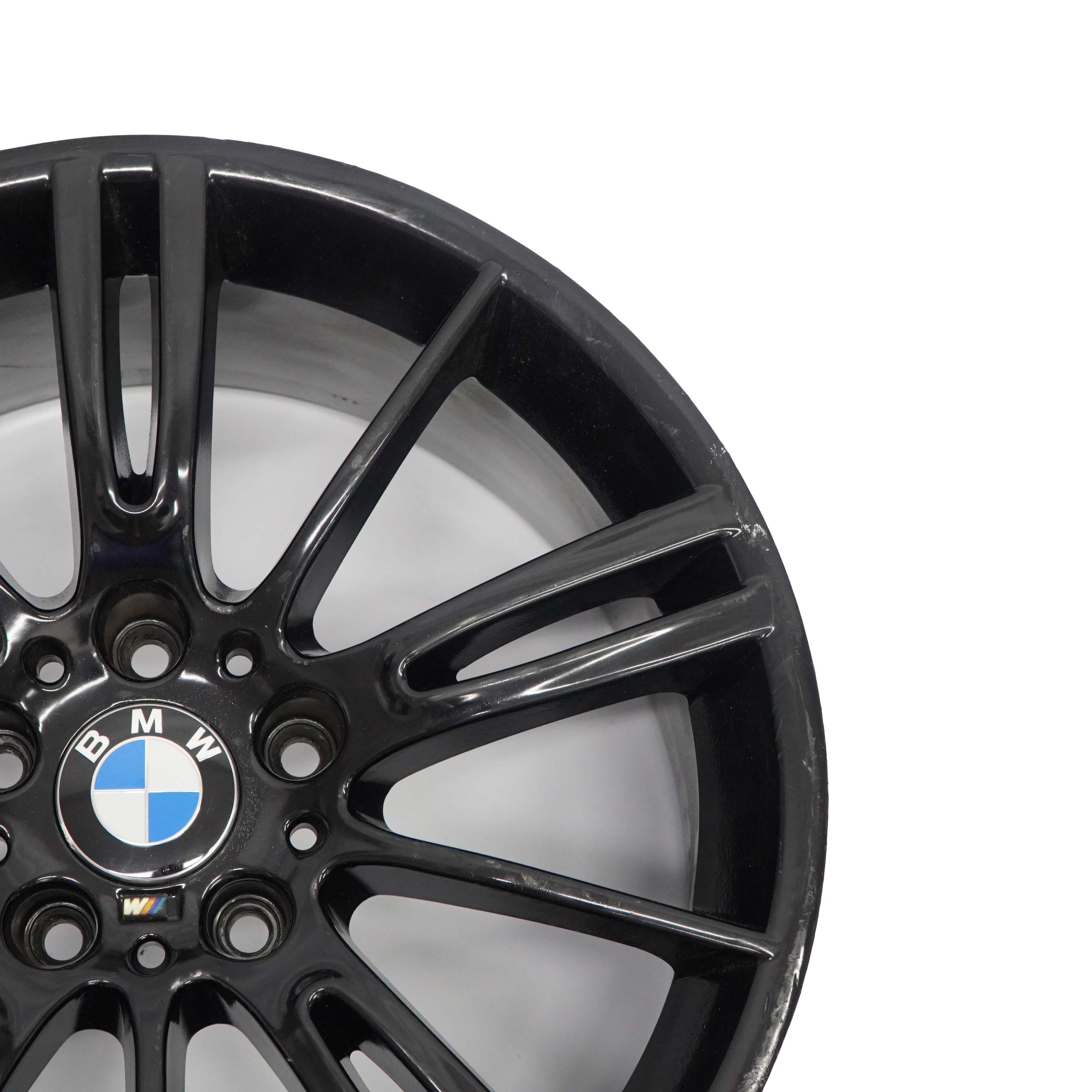 BMW E90 E91 Black  Rear Alloy Wheel Rim 18" 8,5J ET:37 M Spider Spoke 193 VIA