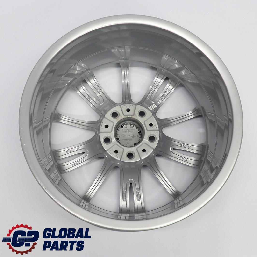 BMW E90 E91 E92 Silber Hinten Felgen Alufelge 18" Sternspeiche 193 8,5J ET:37