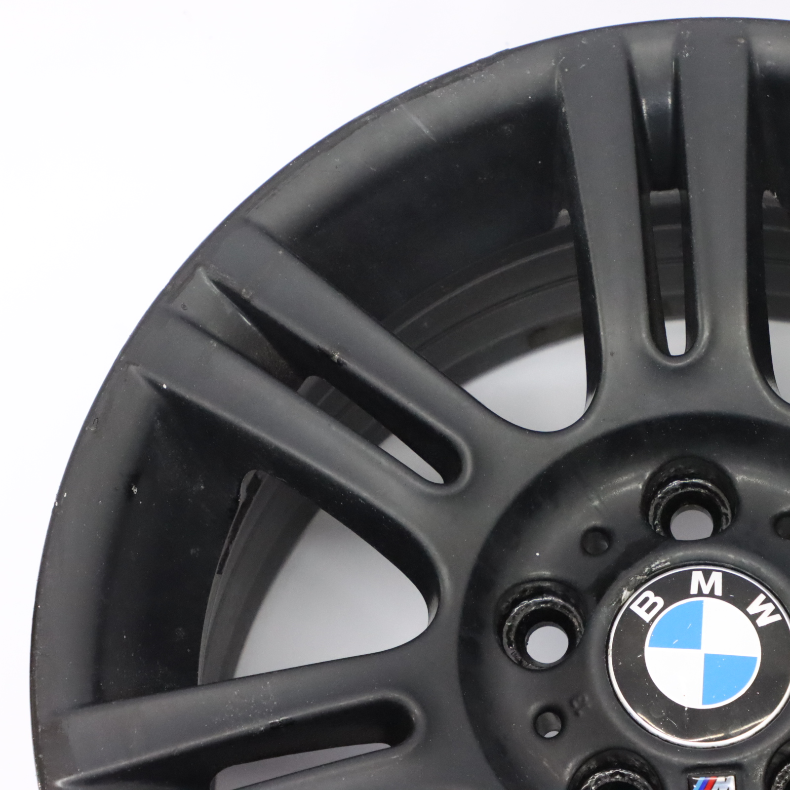 BMW E90 E91 Noir Aluminium Jante Arriere Rayons Doubles 194 17" 8,5J Et :3 7