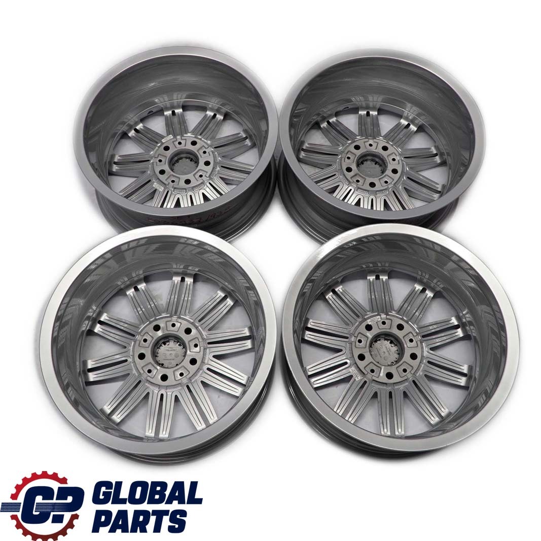 BMW E81 E87 Komplett Set 4x Alu Felge Felgen Alufelge 17" M Doppelspeiche 207