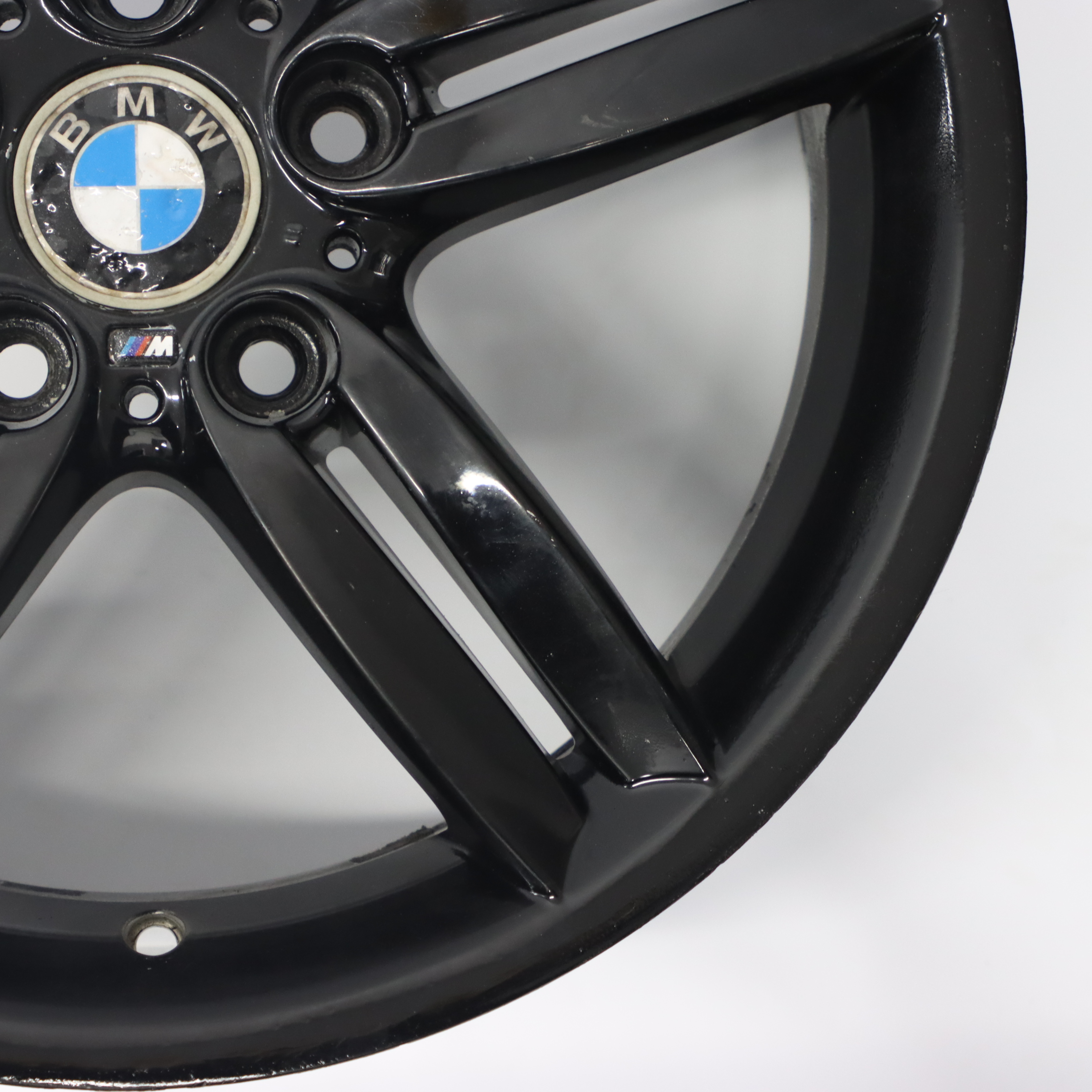 BMW E81 E87 Black Front Alloy Wheel Rim 18" 7,5J M Double Spoke 208