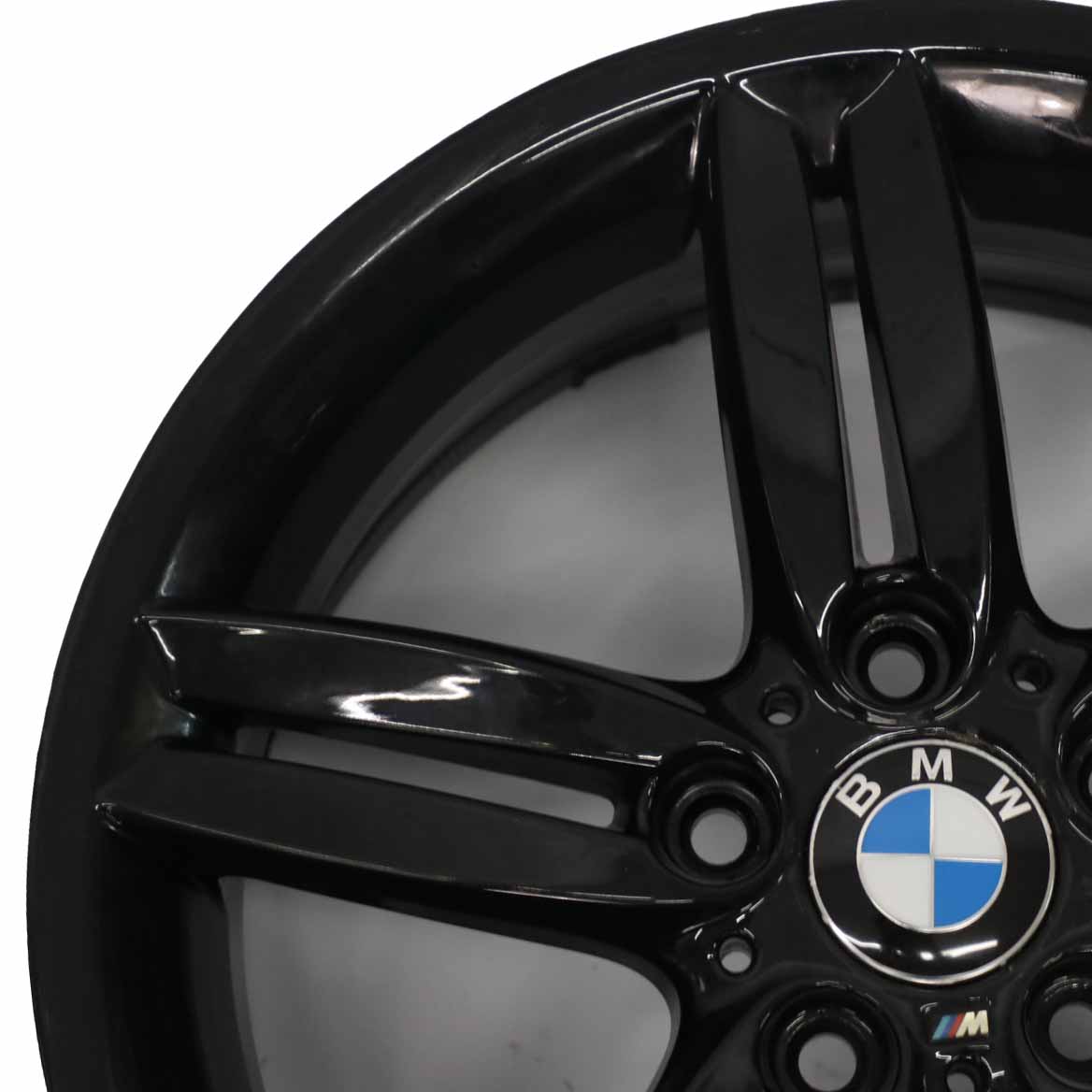 BMW E81 E87 Jante alliage avant noire 18" 7,5J M Double Spoke 208