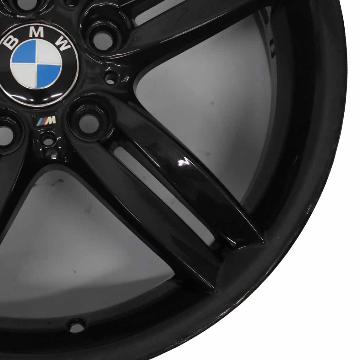 BMW E81 E87 Jante alliage avant noire 18" 7,5J M Double Spoke 208