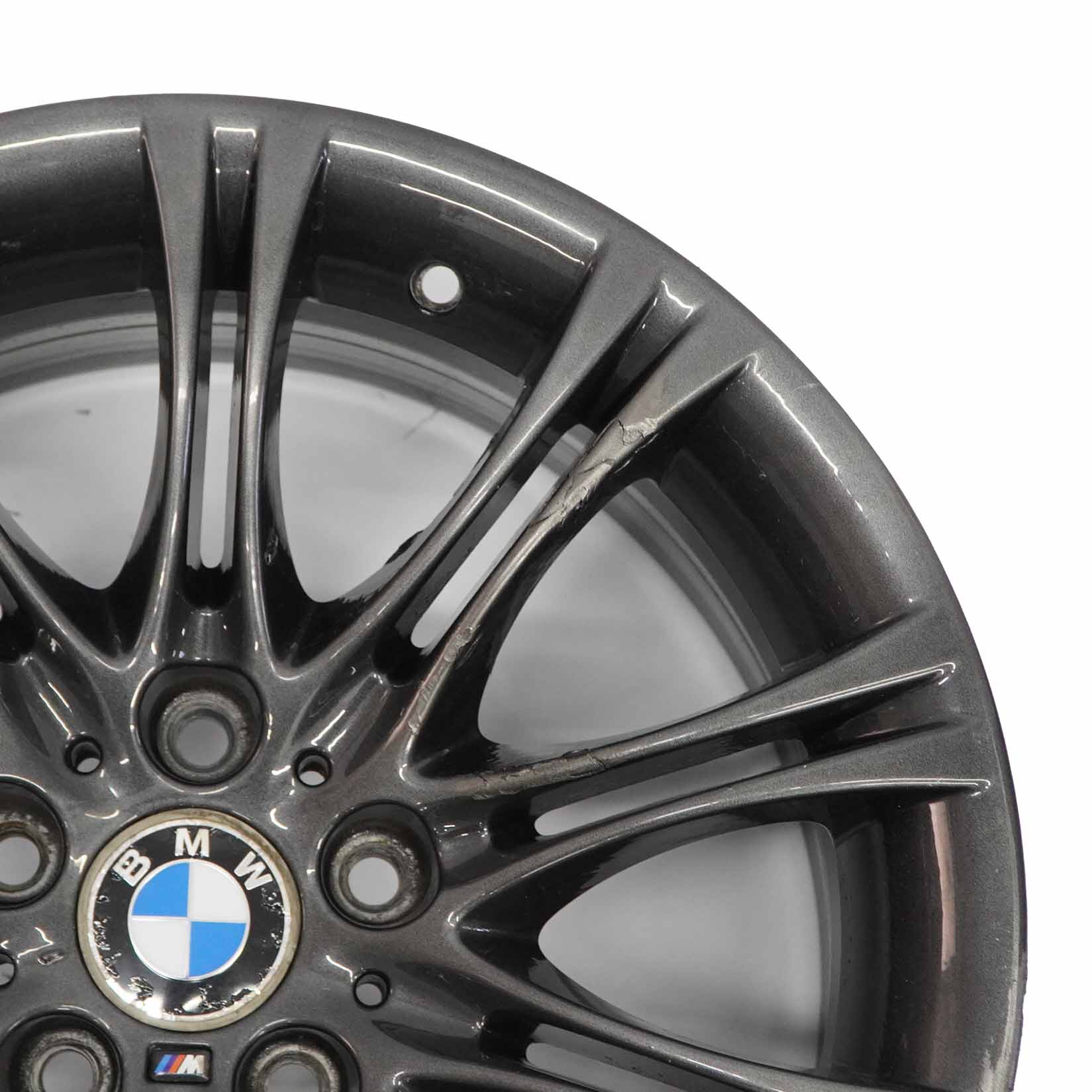 BMW E60 E61 Ferricgrey Jante en Alliage 18" ET:20 8J M Double Spoke 135