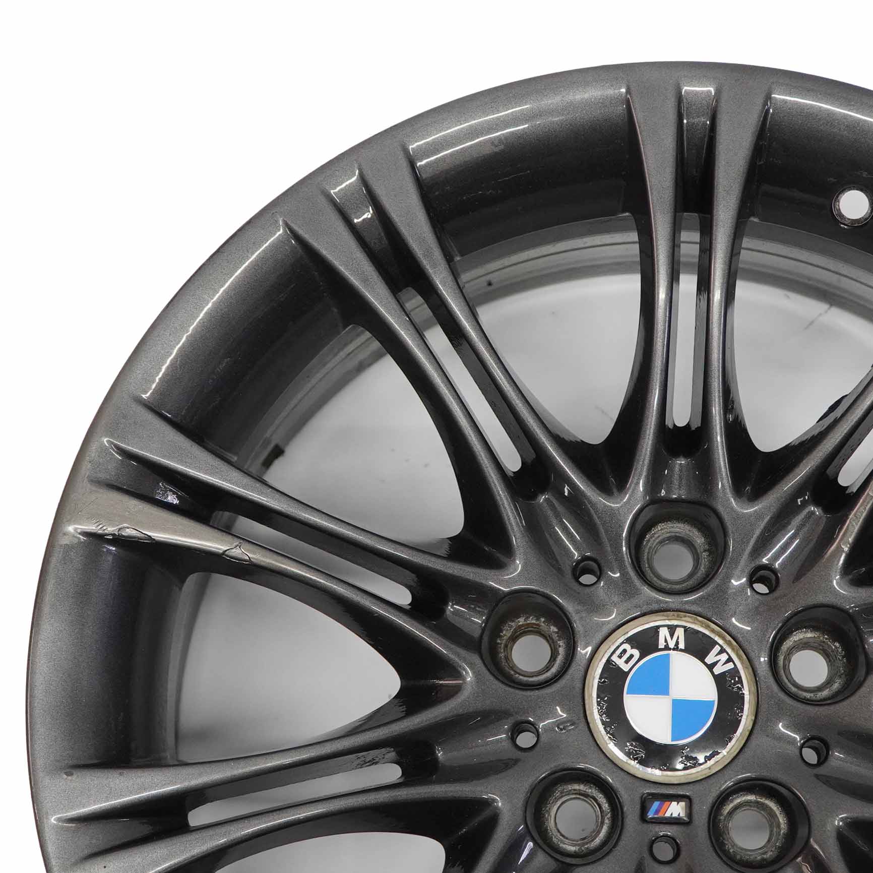 BMW E60 E61 Ferricgrey Jante en Alliage 18" ET:20 8J M Double Spoke 135