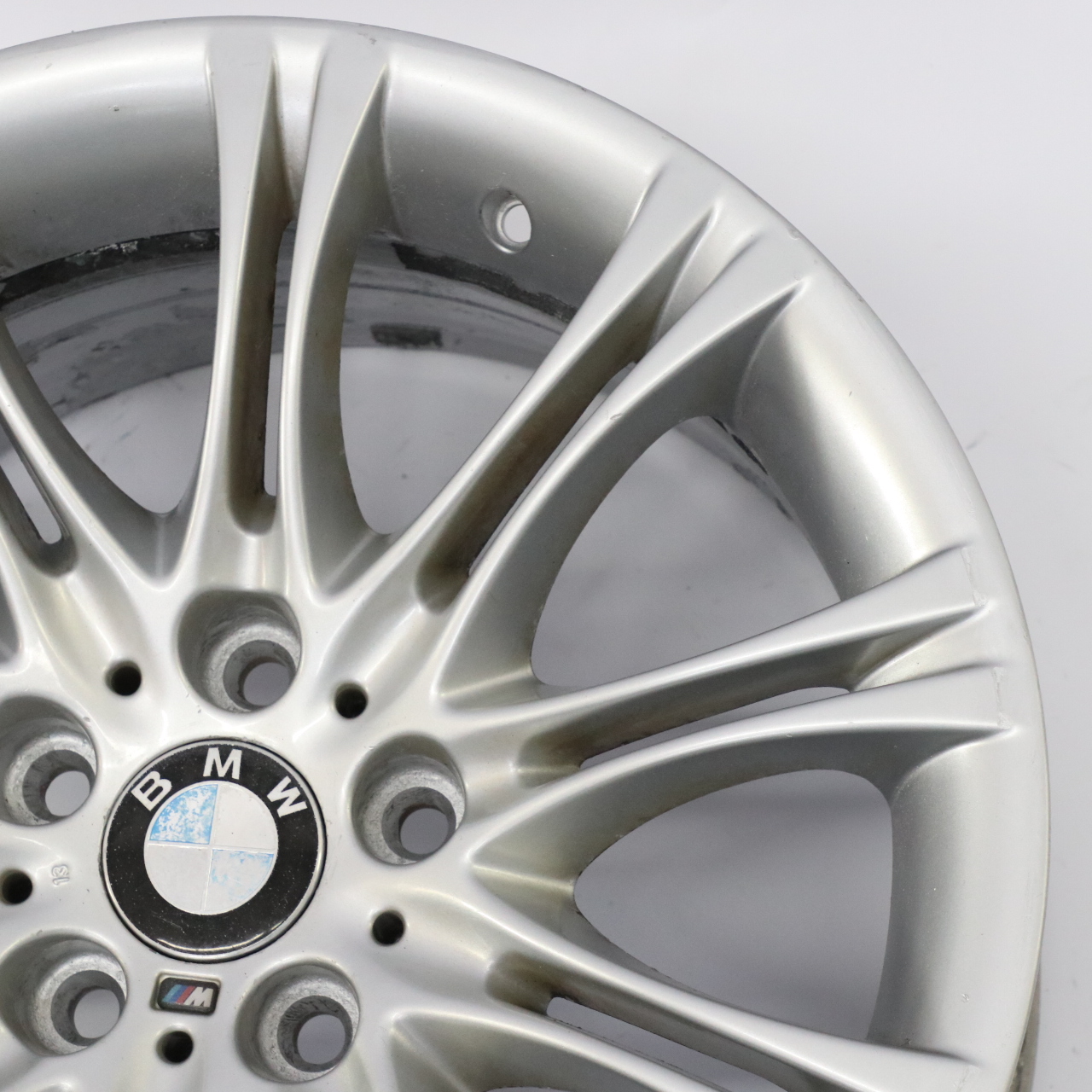 BMW 5 Series E60 E61 Silver Alloy Wheel Rim 18" 8J ET:20 M Double Spoke 135