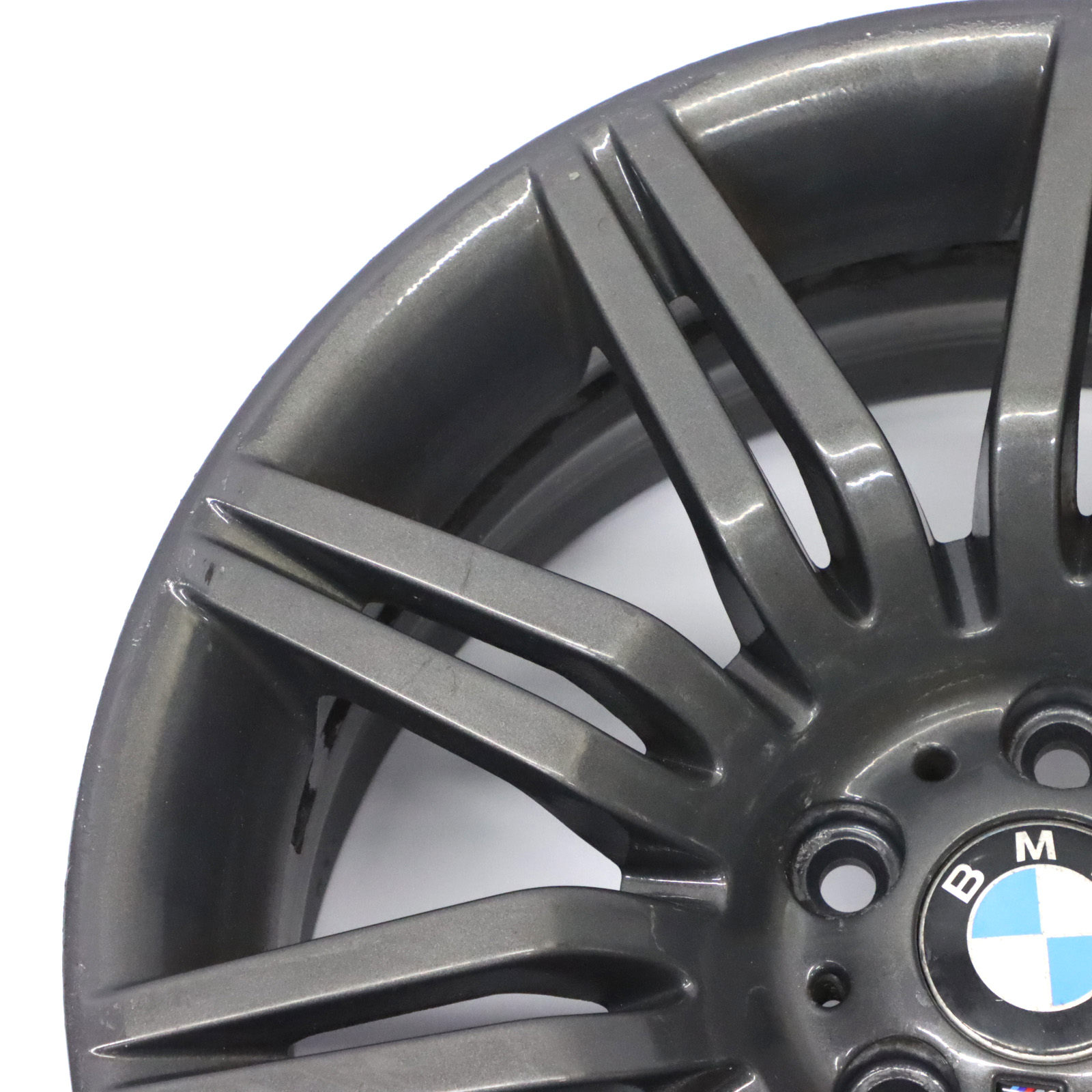 BMW E60 E61 Front Grau Leichtmetallfelge 19" 8,5J ET:18 M Doppelspeiche 172