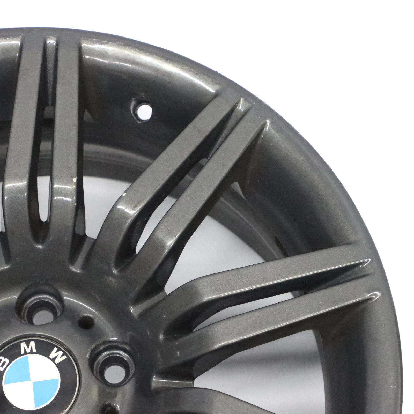 BMW E60 E61 Front Grau Leichtmetallfelge 19" 8,5J ET:18 M Doppelspeiche 172