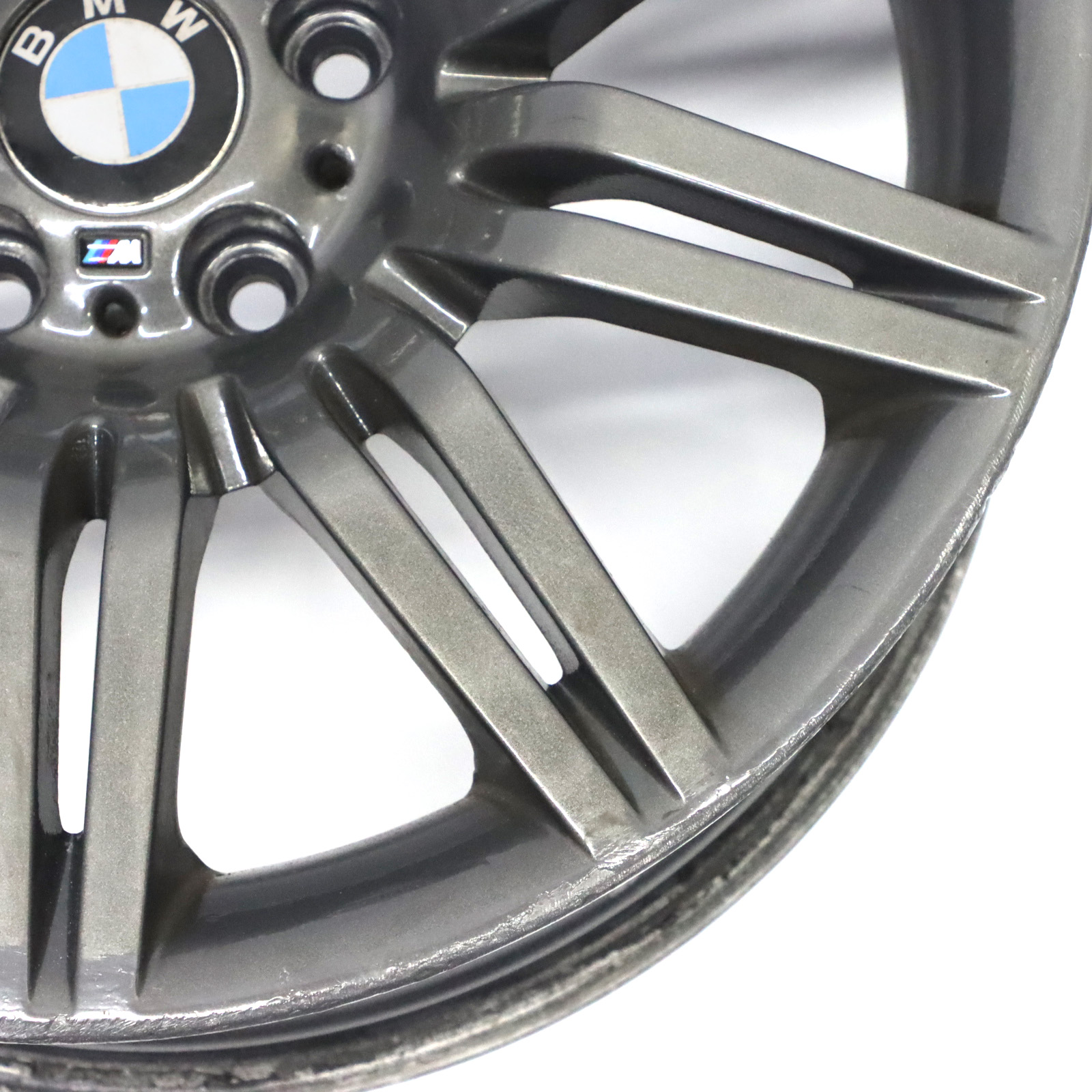 BMW E60 E61 Front Grau Leichtmetallfelge 19" 8,5J ET:18 M Doppelspeiche 172