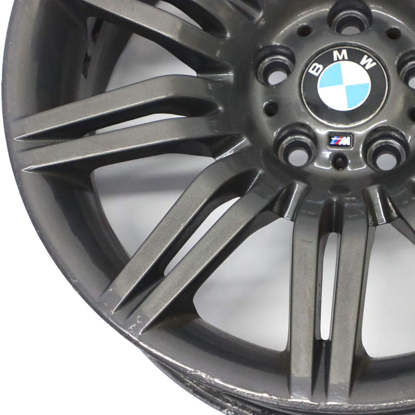 BMW E60 E61 Front Grau Leichtmetallfelge 19" 8,5J ET:18 M Doppelspeiche 172